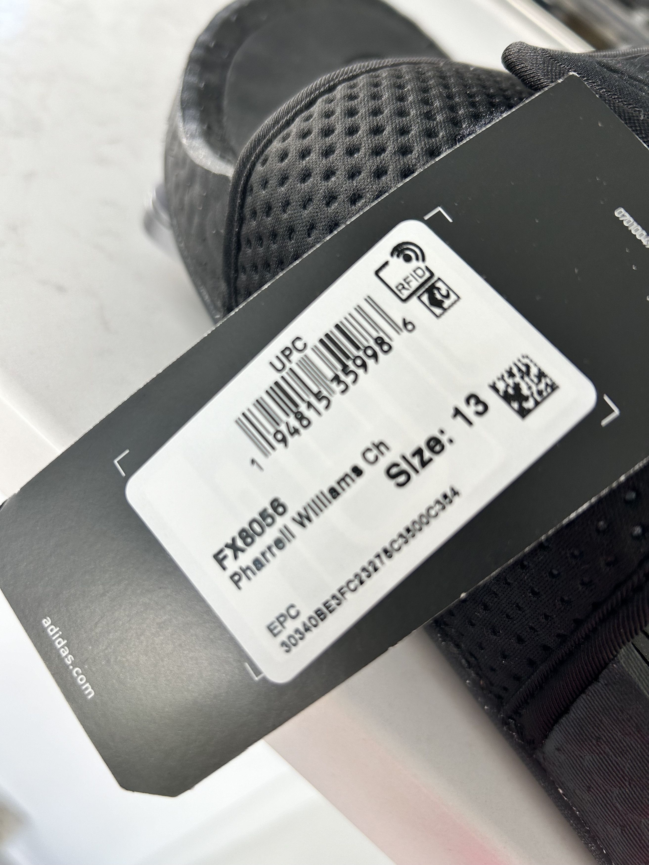 Adidas × Pharrell adidas x Pharrell Williams x Boost Slides 'Triple Black' FX Size US 13 / EU 46 - 7 Thumbnail