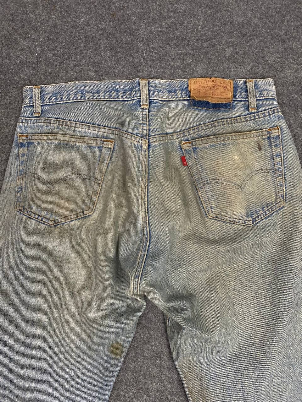 Levi's vintage levis 501 single R distressed denim Size US 36 / EU 52 - 3 Thumbnail