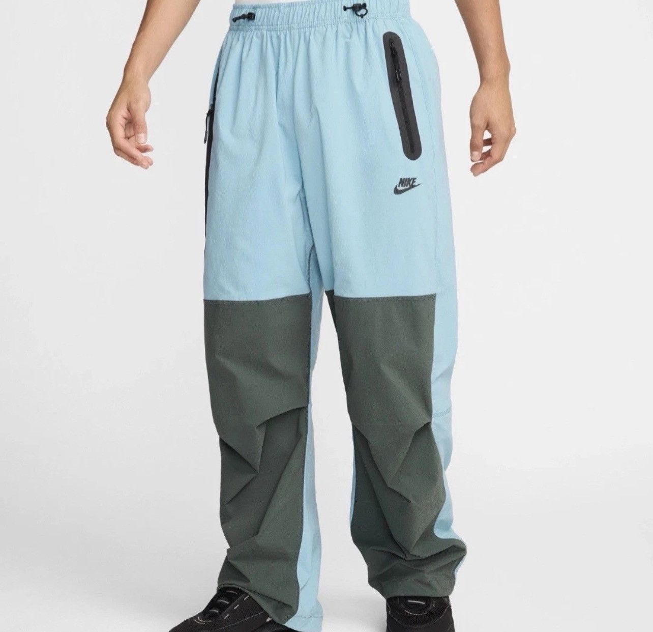Nike Nike Tech Woven Men’s Size XL Denim Turquoise Vintage Green Size US 34 / EU 50 - 11 Thumbnail