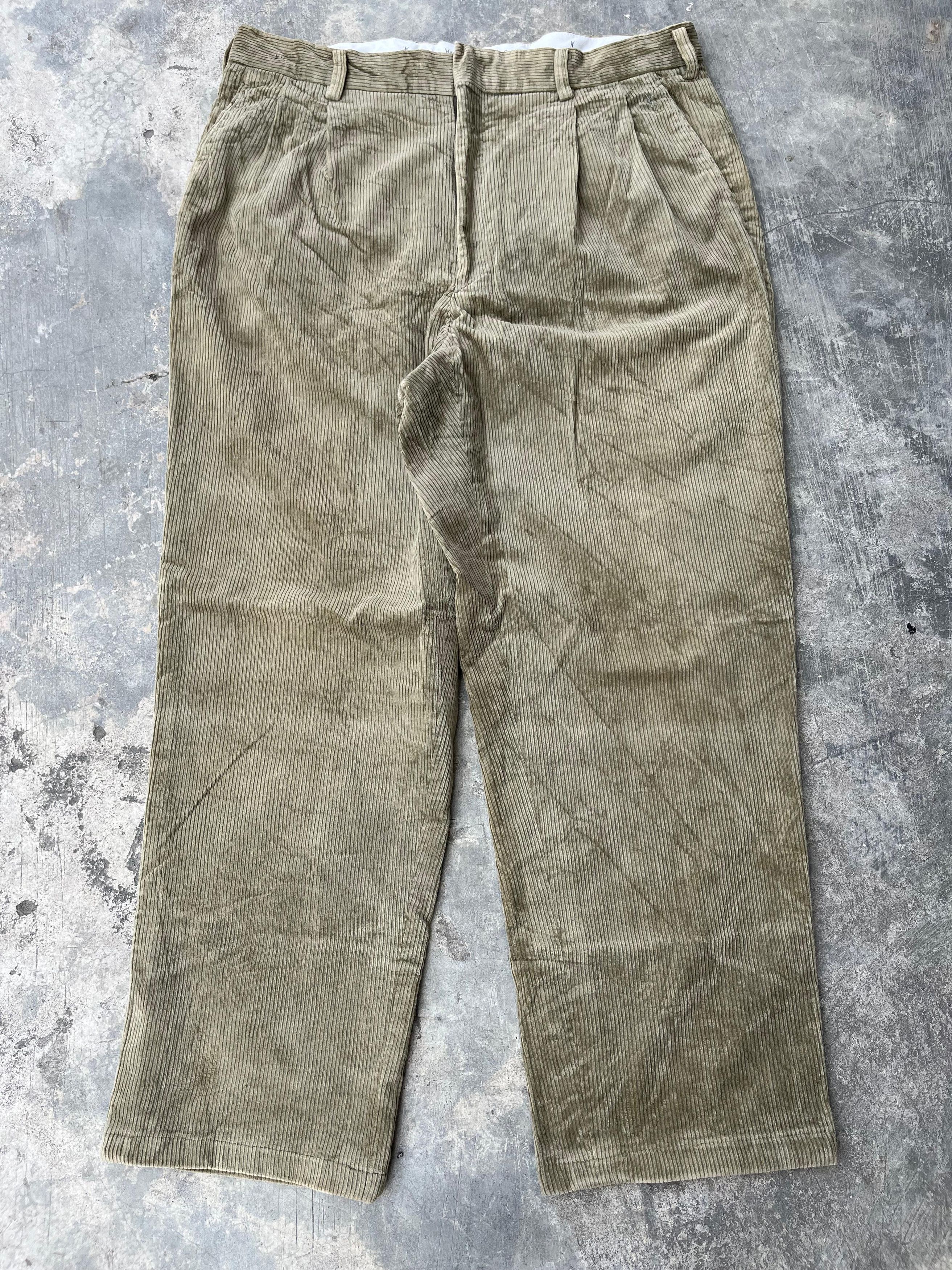 Yves Saint Laurent Vintage Yves Saint Laurent Corduray Pants Size US 33 - 1 Thumbnail