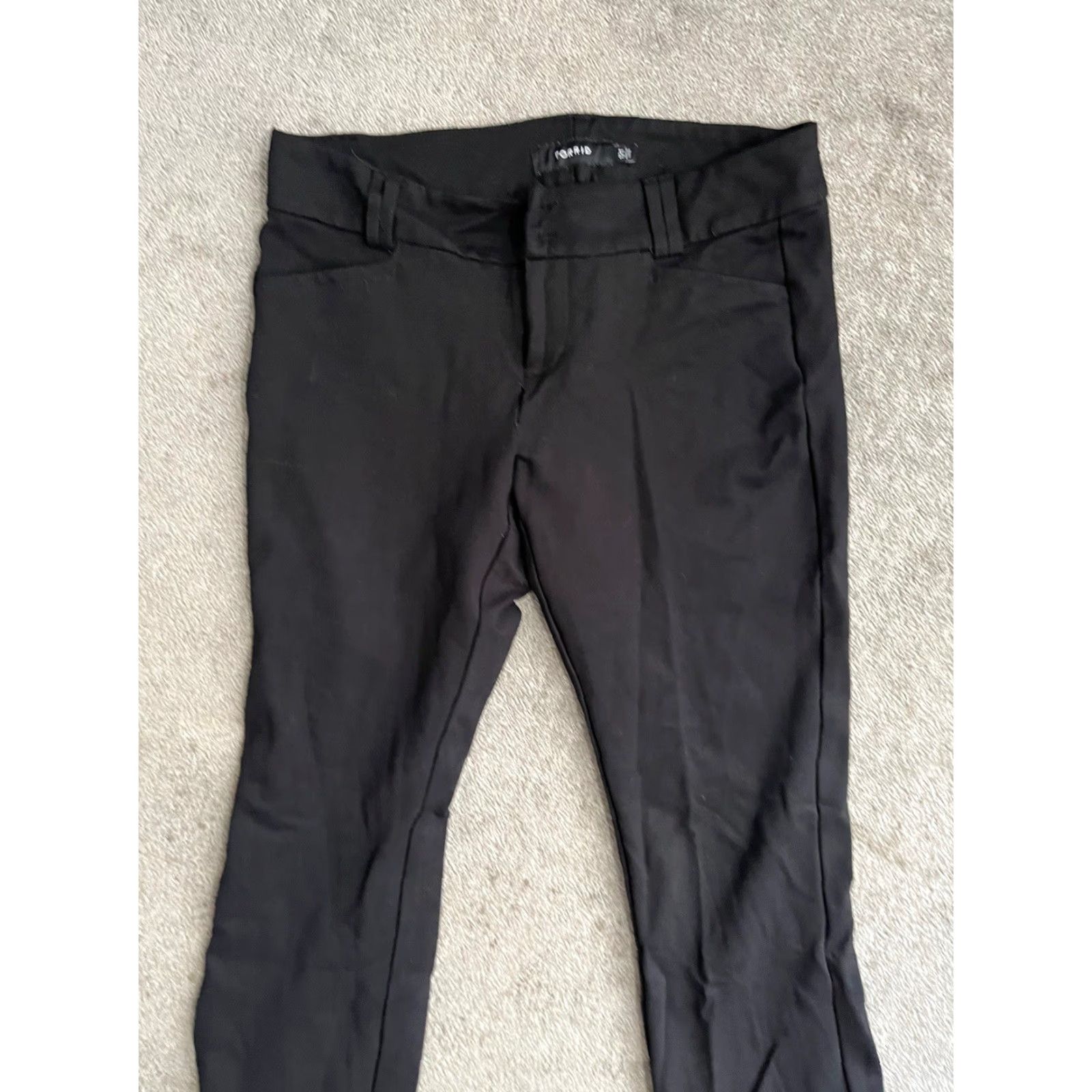 Torrid Torrid Black Skinny Pants Women's 12 Tall Nylon Rayon Spandex High Rise Classic Zip Machine Washable Size 34" / US 12 / IT 48 - 2 Thumbnail