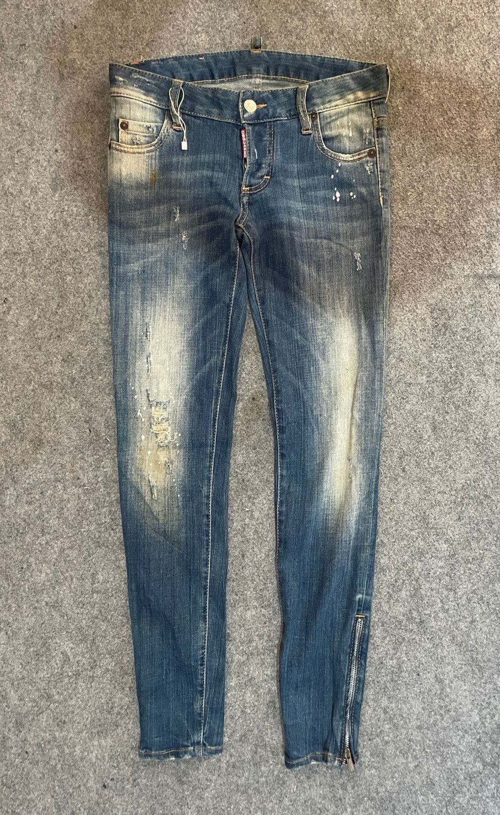 Dsquared2 DSQUARED2 DENIM RIPPED JEANS SIZE 36 Size 36" / US 14 / IT 50 - 1 Thumbnail
