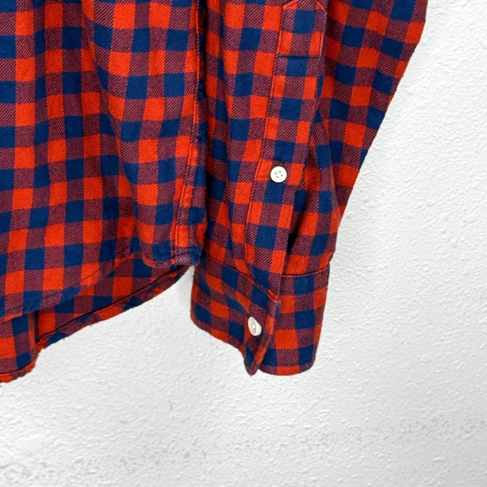 Taylor Stitch Taylor Stitch Shirt Men's 42 Large Plaid Flannel Organic Cotton Button Up Casual Size US XL / EU 56 / 4 - 3 Thumbnail