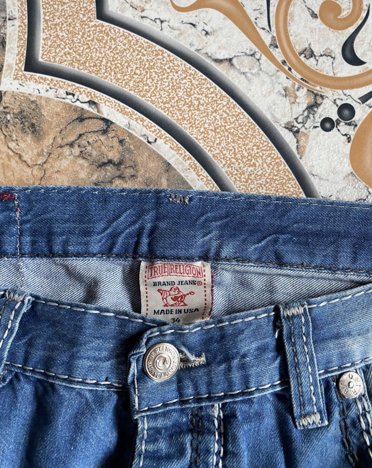 True Religion True religion vintage jeans Size US 34 / EU 50 - 4 Thumbnail