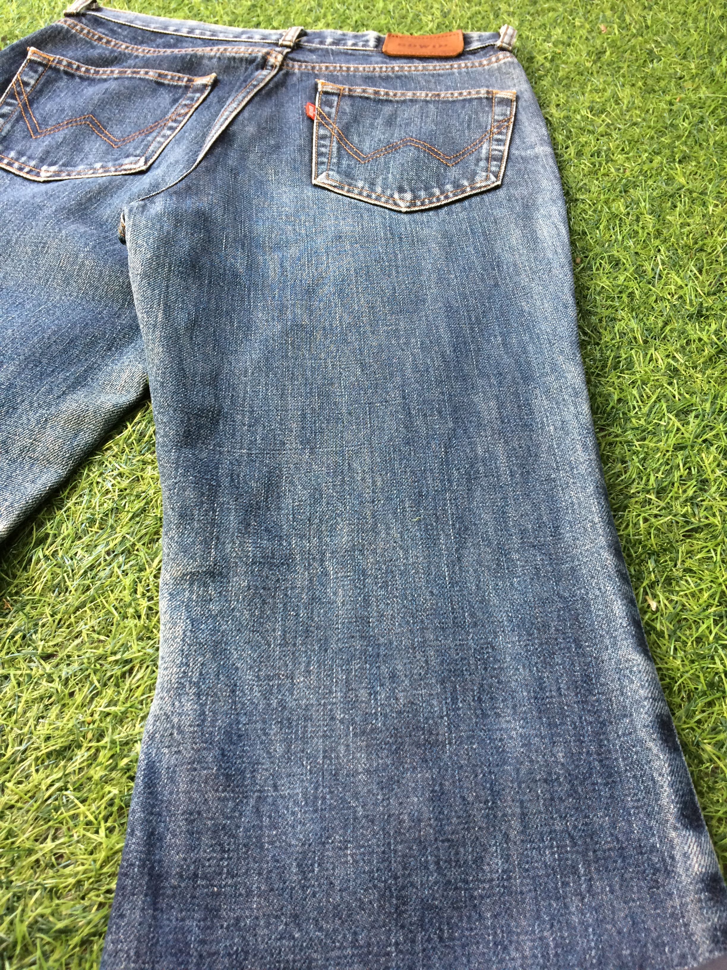 Edwin × Japanese Brand × Vintage Vintage Edwin Blue Denim Bootcut Jeans #D-645 Size US 28 / EU 44 - 7 Thumbnail
