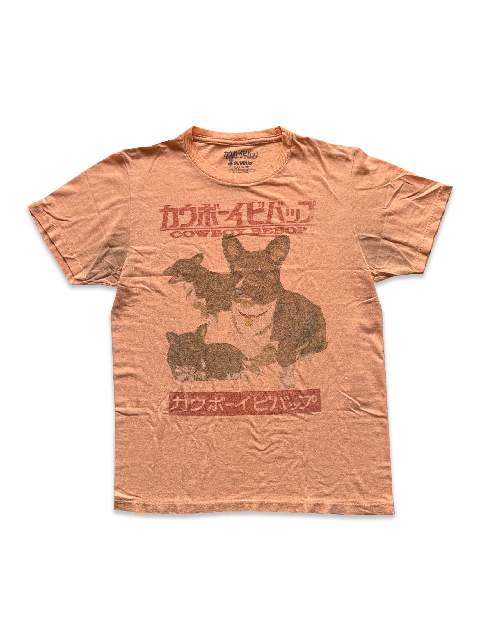Vintage 2010s Vintage Cowboy Bebop Ein Corgi Sunrise Funimation Tee Size US M / EU 48-50 / 2 - 1 Thumbnail
