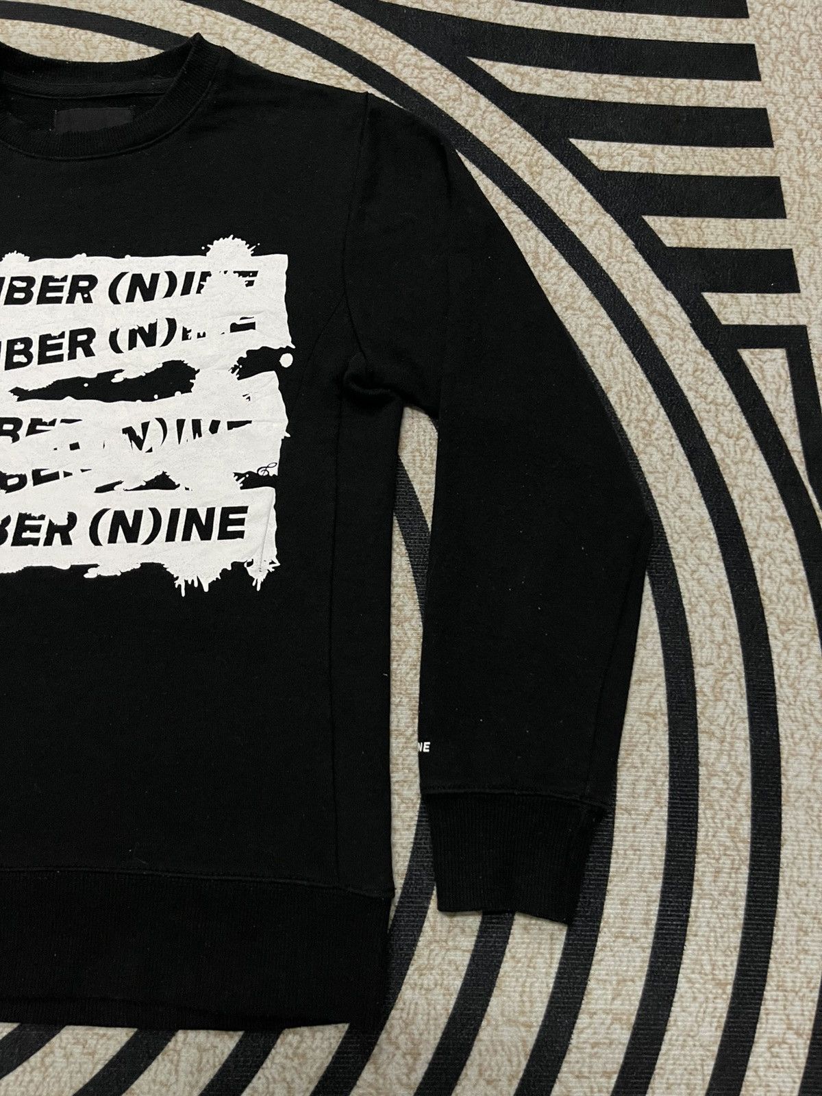 Number (N)ine 2000s NUMBER (N)INE BIG PRINT HOODIE RARE DESIGN Size US S / EU 44-46 / 1 - 3 Thumbnail