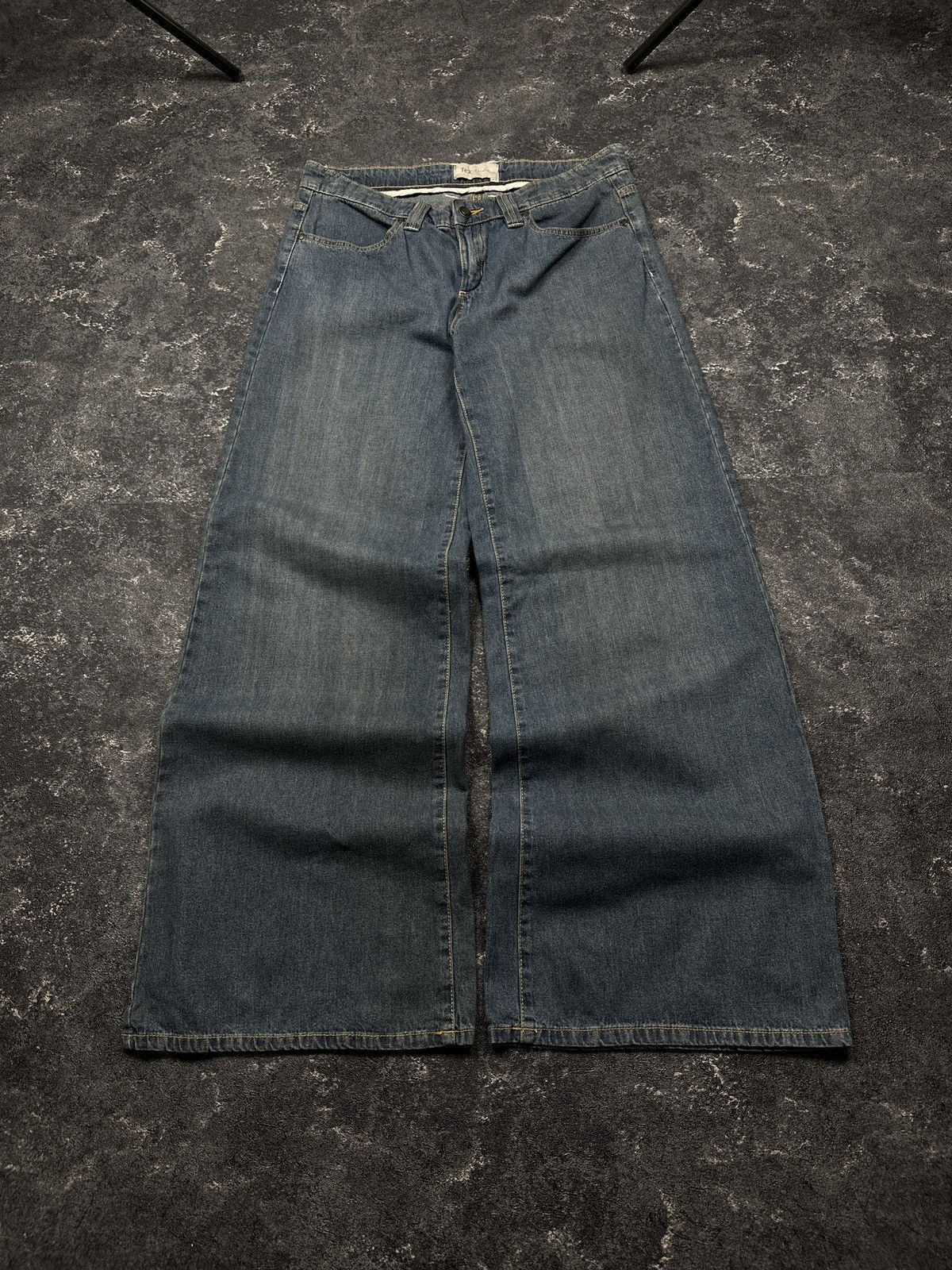 Vintage LGB IfSixWasNine Style Mudwash Baggy Denim Jeans