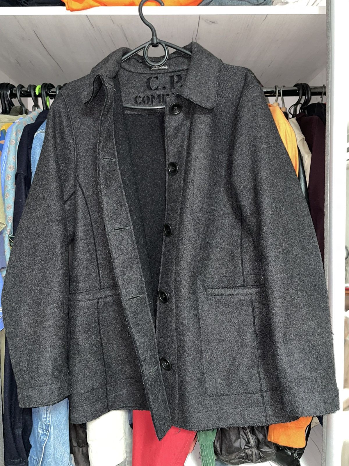 Cp company vintage 90s wool overshirt jacket Japan style