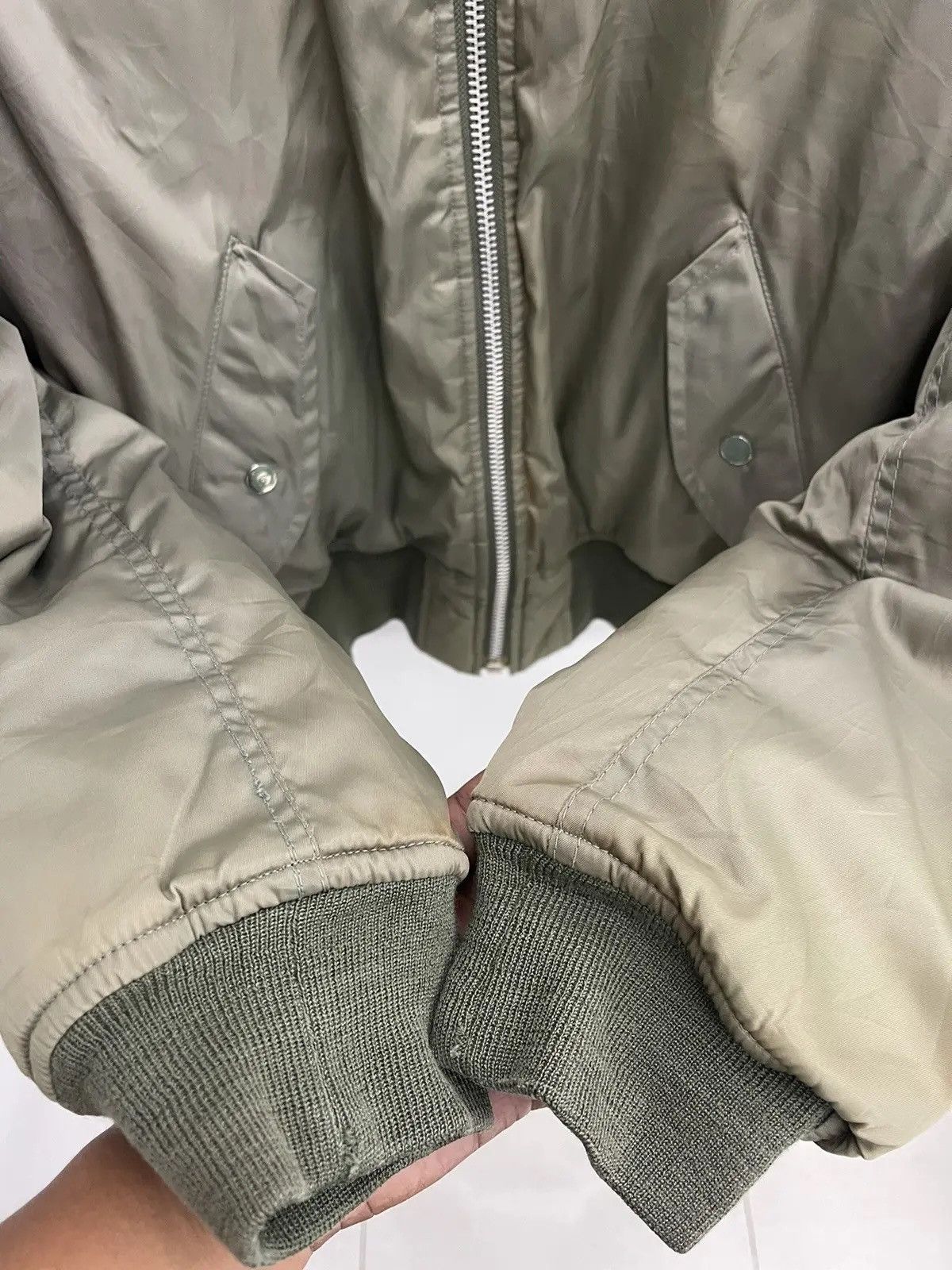 Alpha Industries Alpha Industries MA-1 Flight Jacket Sage Green USAF Bomber Size US M / EU 48-50 / 2 - 8 Thumbnail