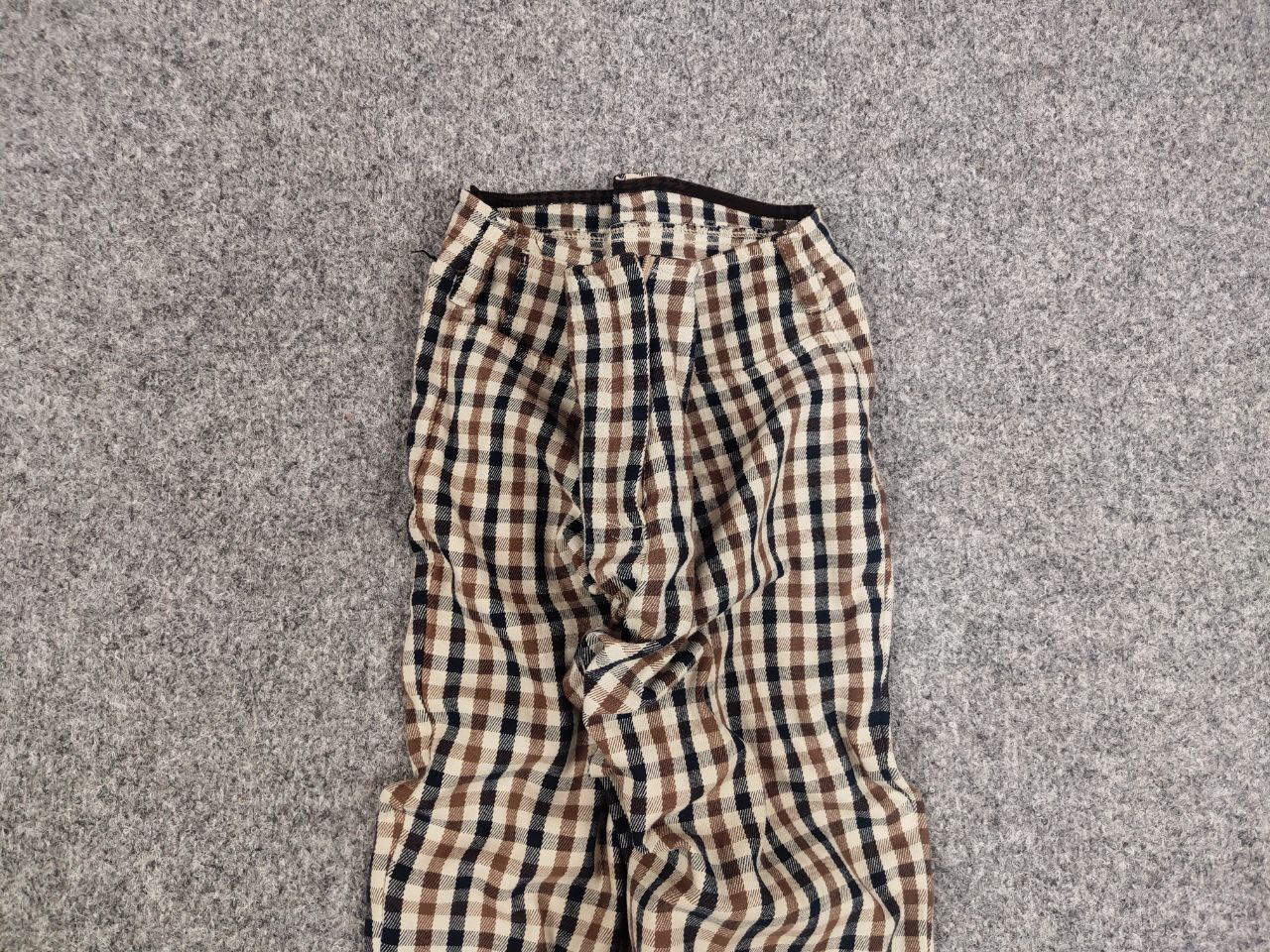 Aquascutum Vintage Aquascutum Classic Nova Check Trouser Women Pants Size 27" / US 4 / IT 40 - 4 Thumbnail