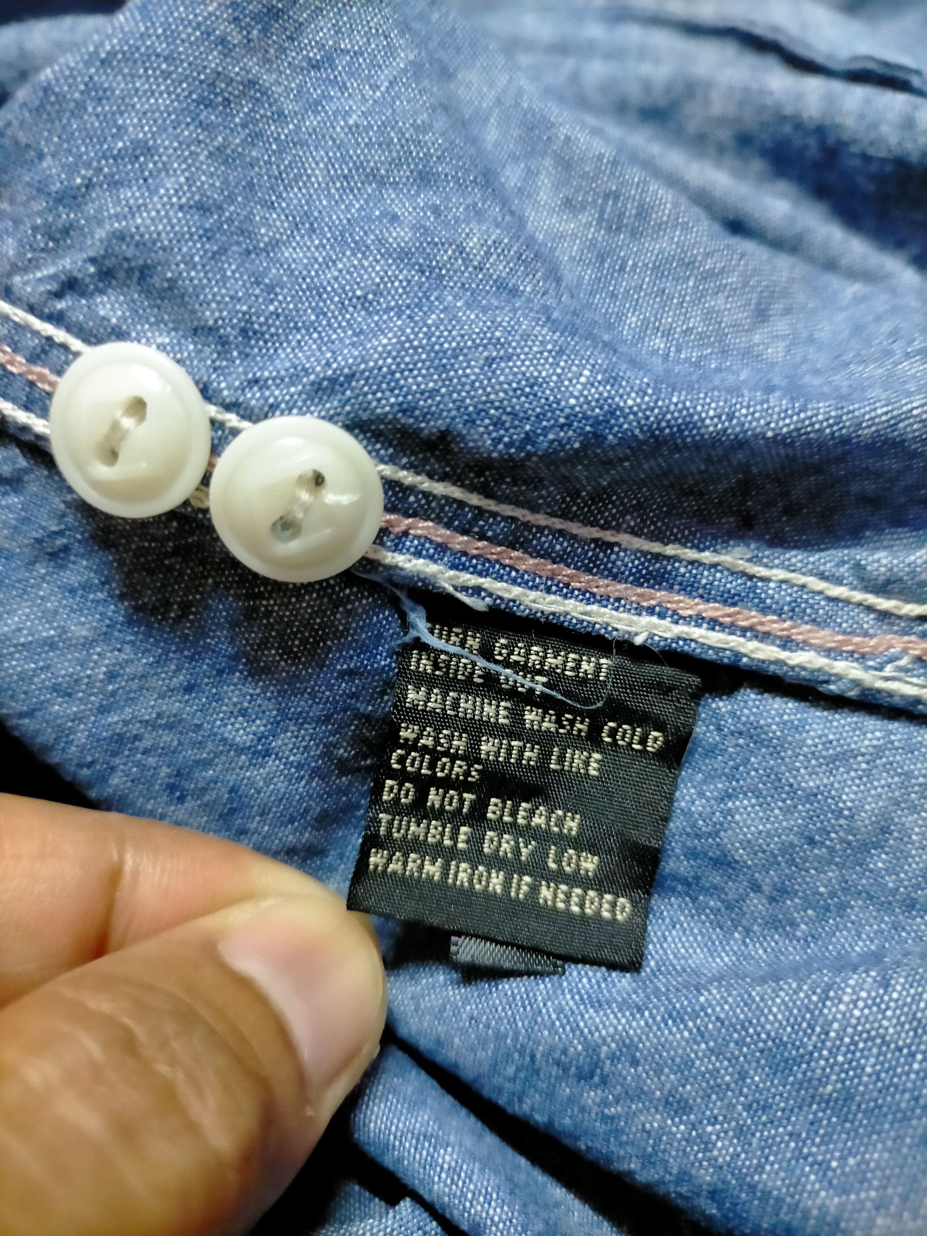 Polo Ralph Lauren RRL Ralph Lauren Chambry Button ups shirts Size US L / EU 52-54 / 3 - 19 Thumbnail