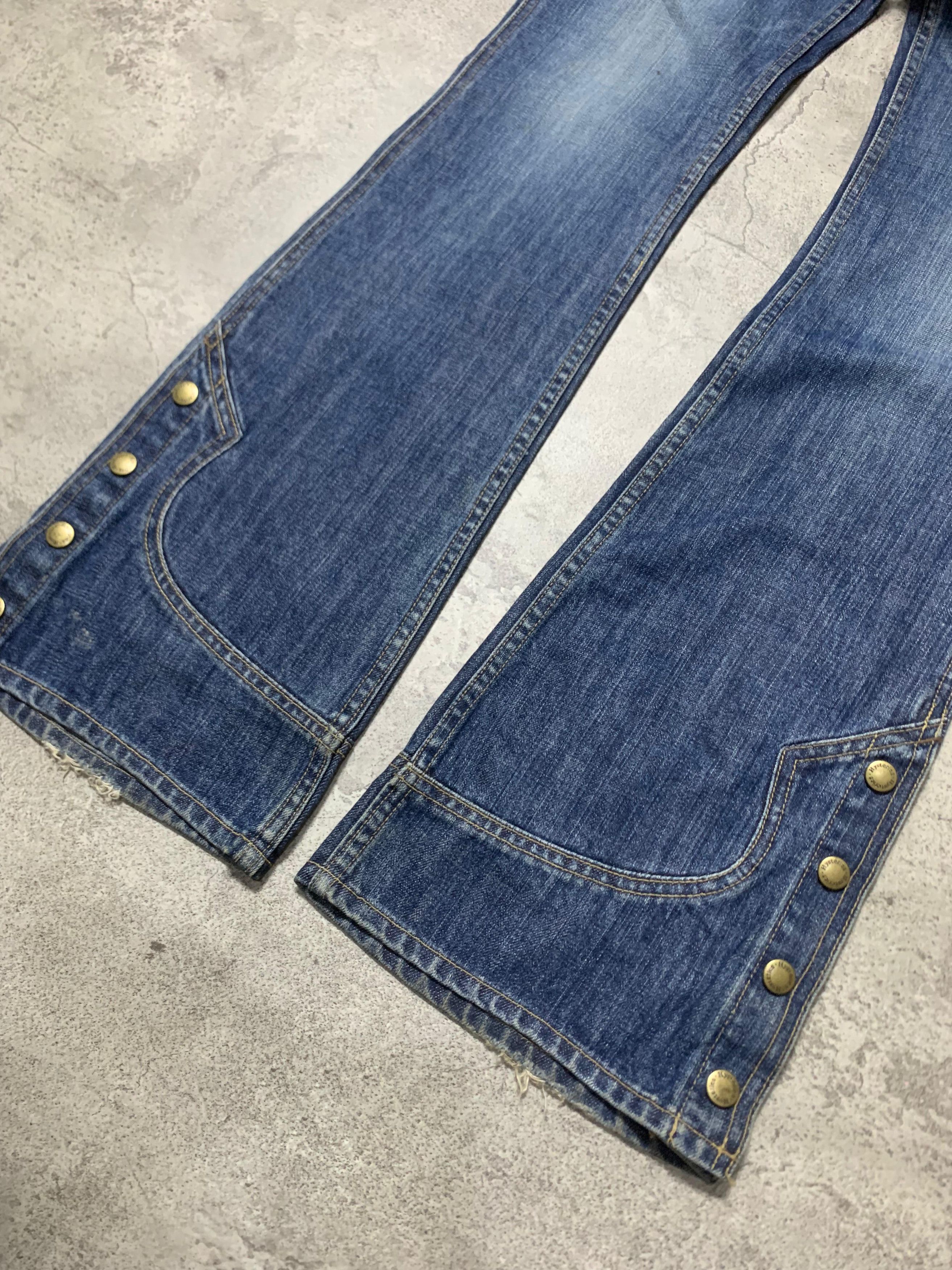 Hysteric Glamour 2000s Hysteric Glamour Faded Flare Jeans Size US 30 / EU 46 - 6 Thumbnail