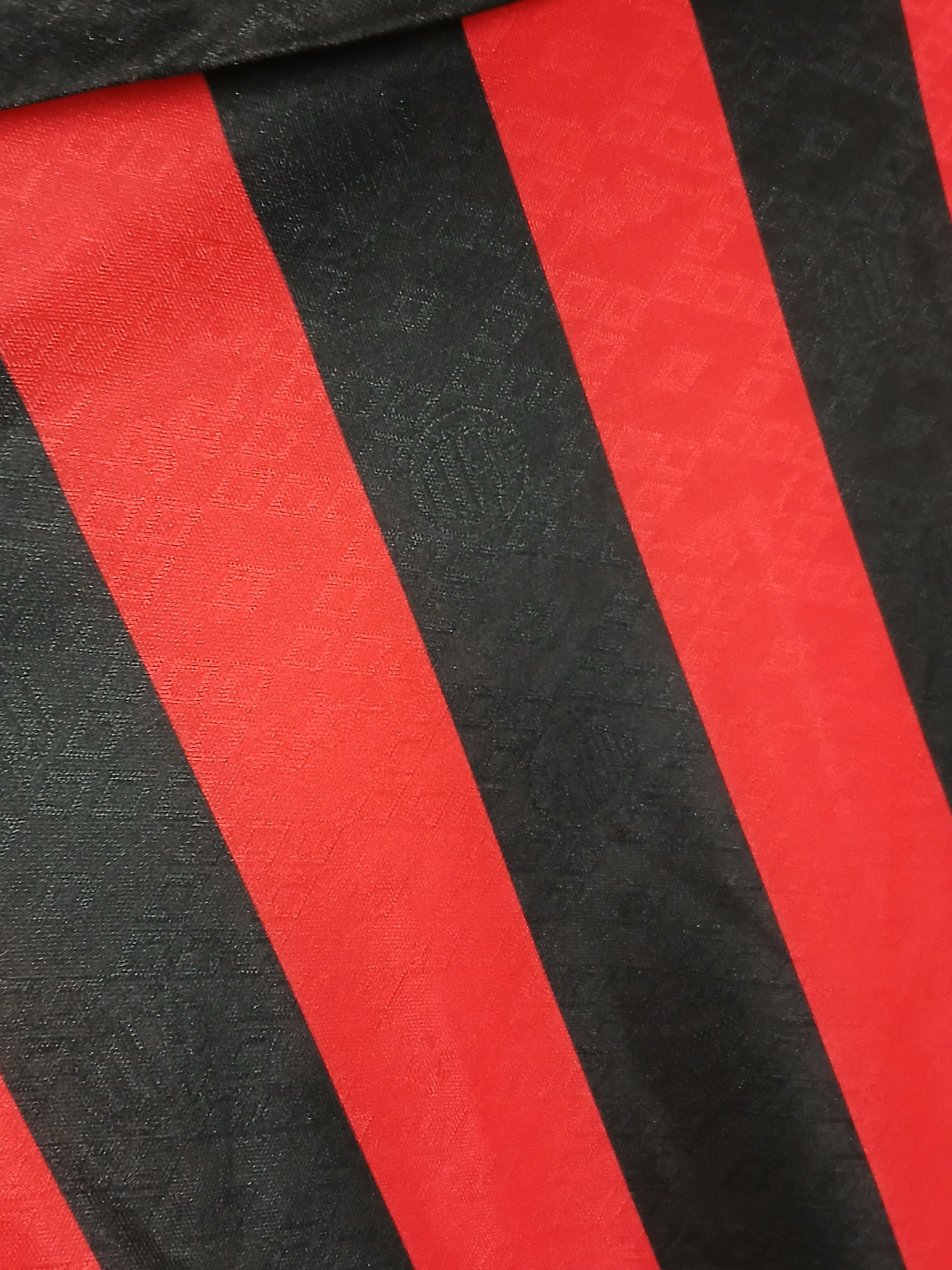 Vintage Vintage AC Milan 1989/1990 Home Football Long Sleeve Jersey Size US M / EU 48-50 / 2 - 5 Thumbnail