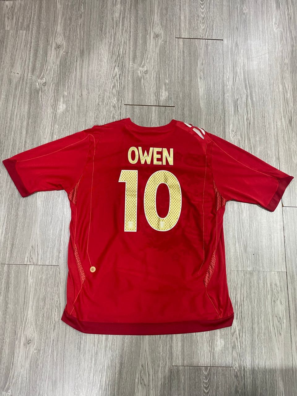 Umbro England 2006/08 Away jersey (XL) owen #10 Size US XL / EU 56 / 4 - 2 Thumbnail