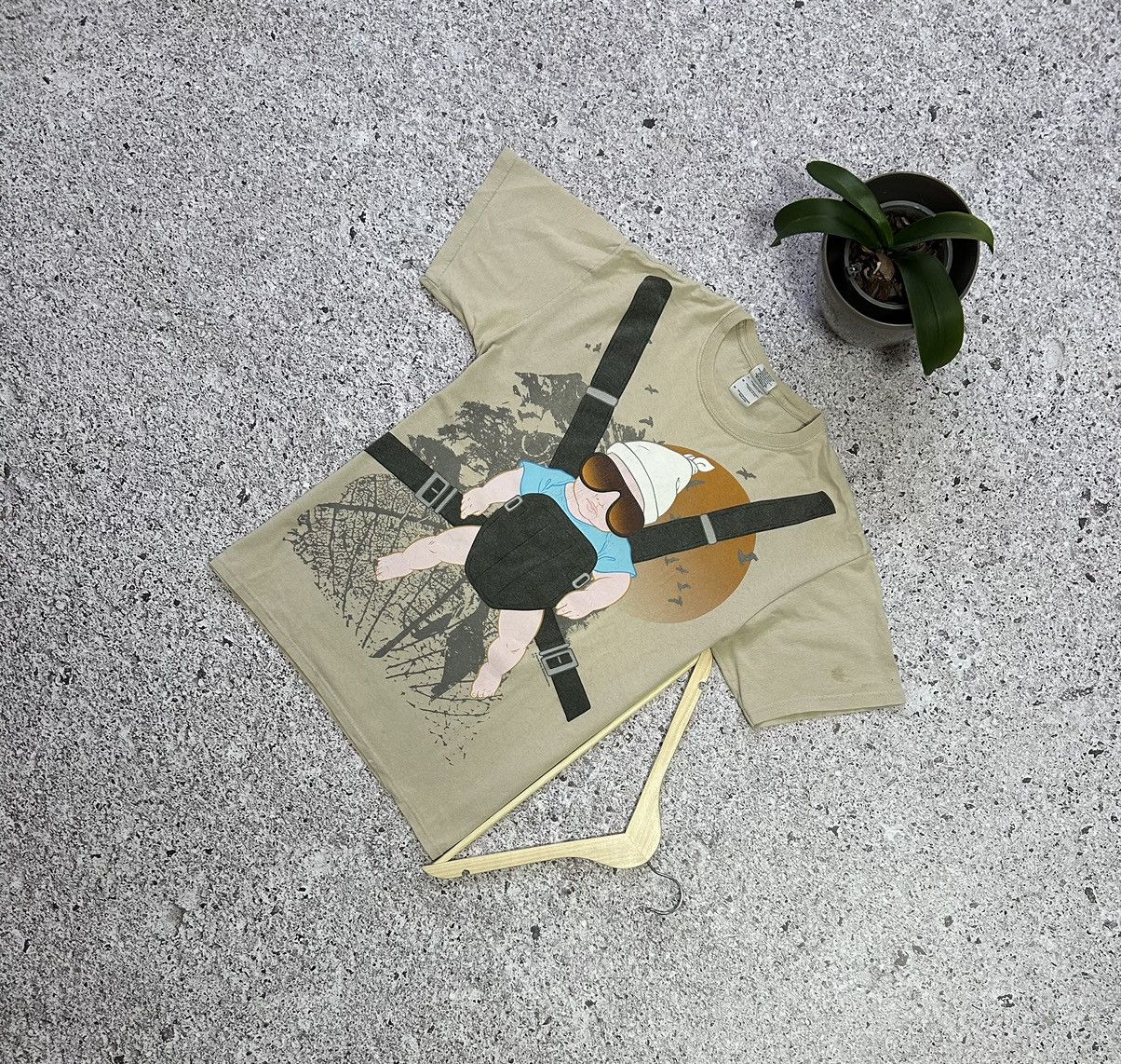 Cartoon Network × Warner Bros Vintage 2012 Warner Bros Baby Finster Man Cartoon T-Shirt Size US M / EU 48-50 / 2 - 1 Thumbnail