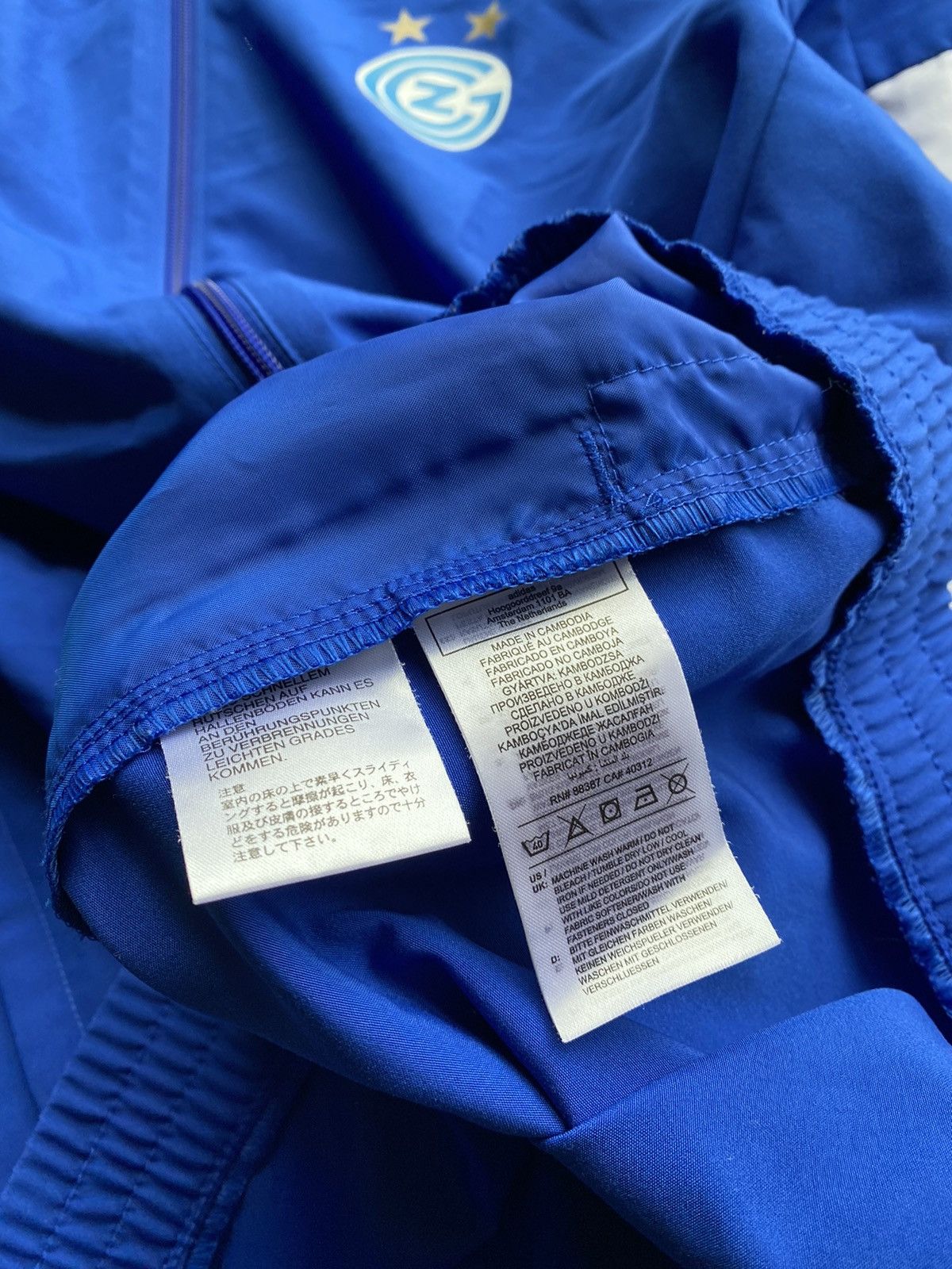 Adidas Adidas 2021 Grasshopper Club Zurich Soccer Football Jacket Size US M / EU 48-50 / 2 - 11 Thumbnail
