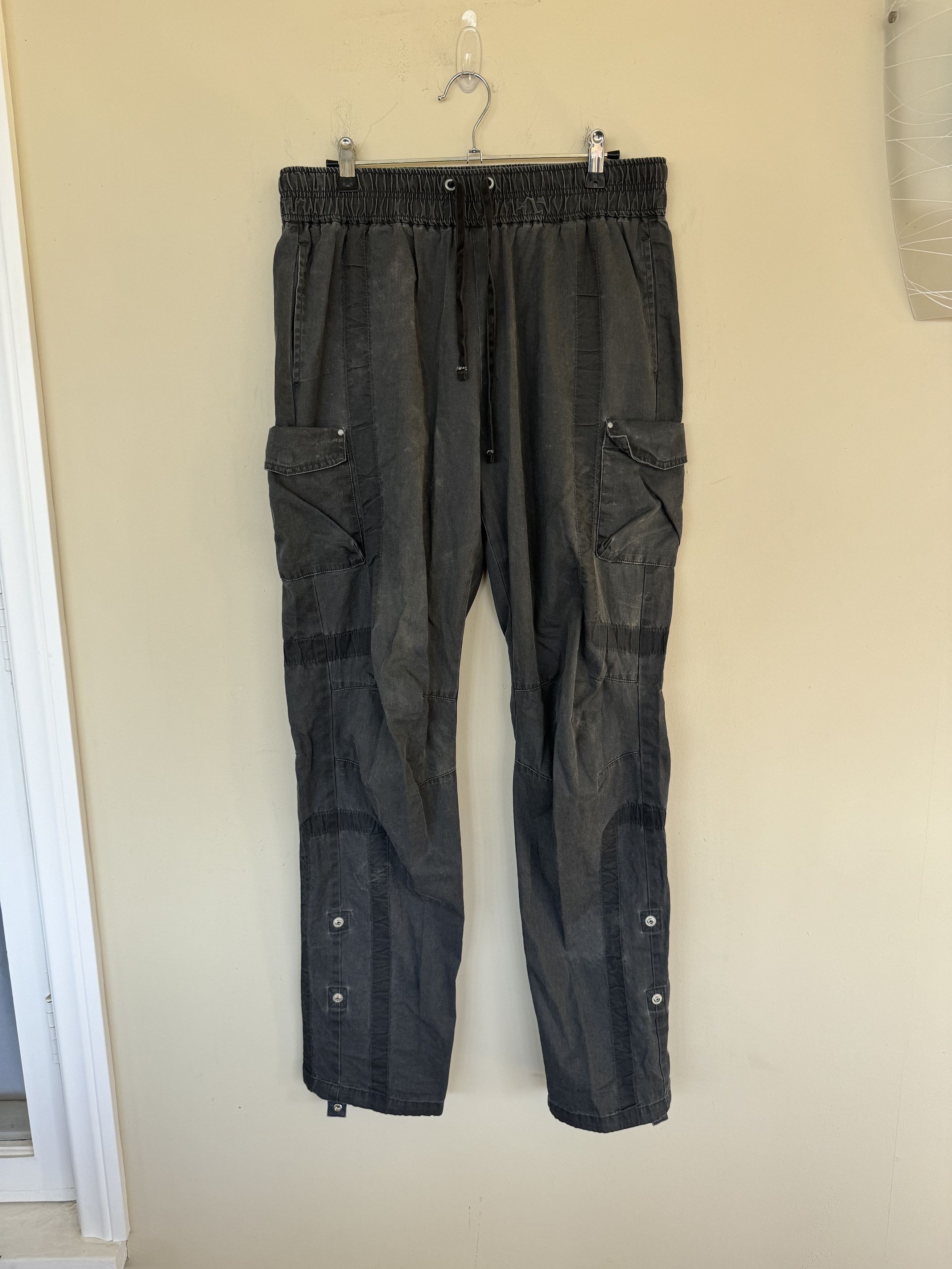 John Elliott John Elliott Grey Cargos Size US 32 / EU 48 - 1 Thumbnail