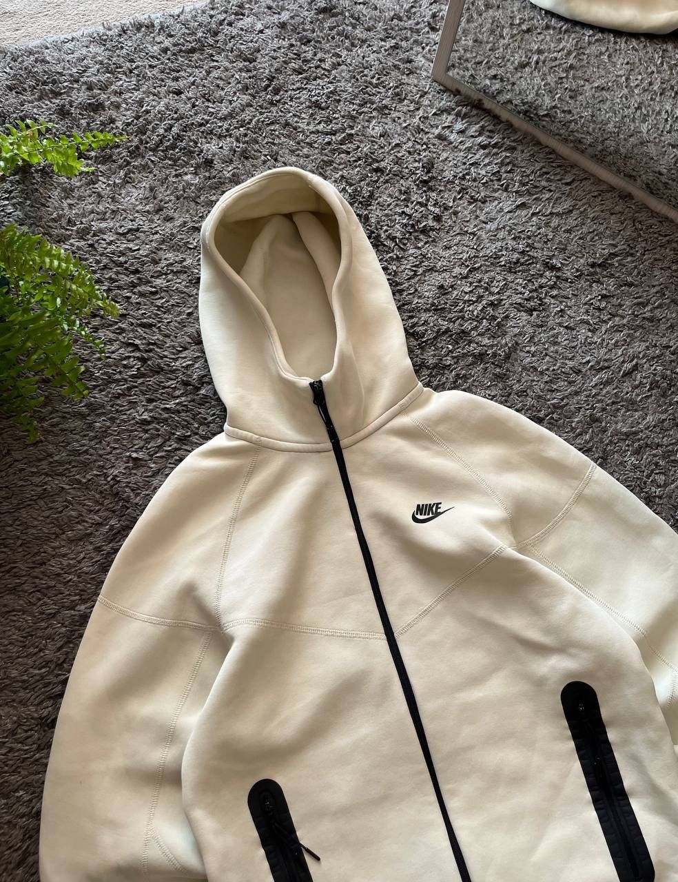 Nike × Vintage Nike Tech-Fleece Zip Streetwear Logo Swoosh Rare Size US M / EU 48-50 / 2 - 5 Thumbnail