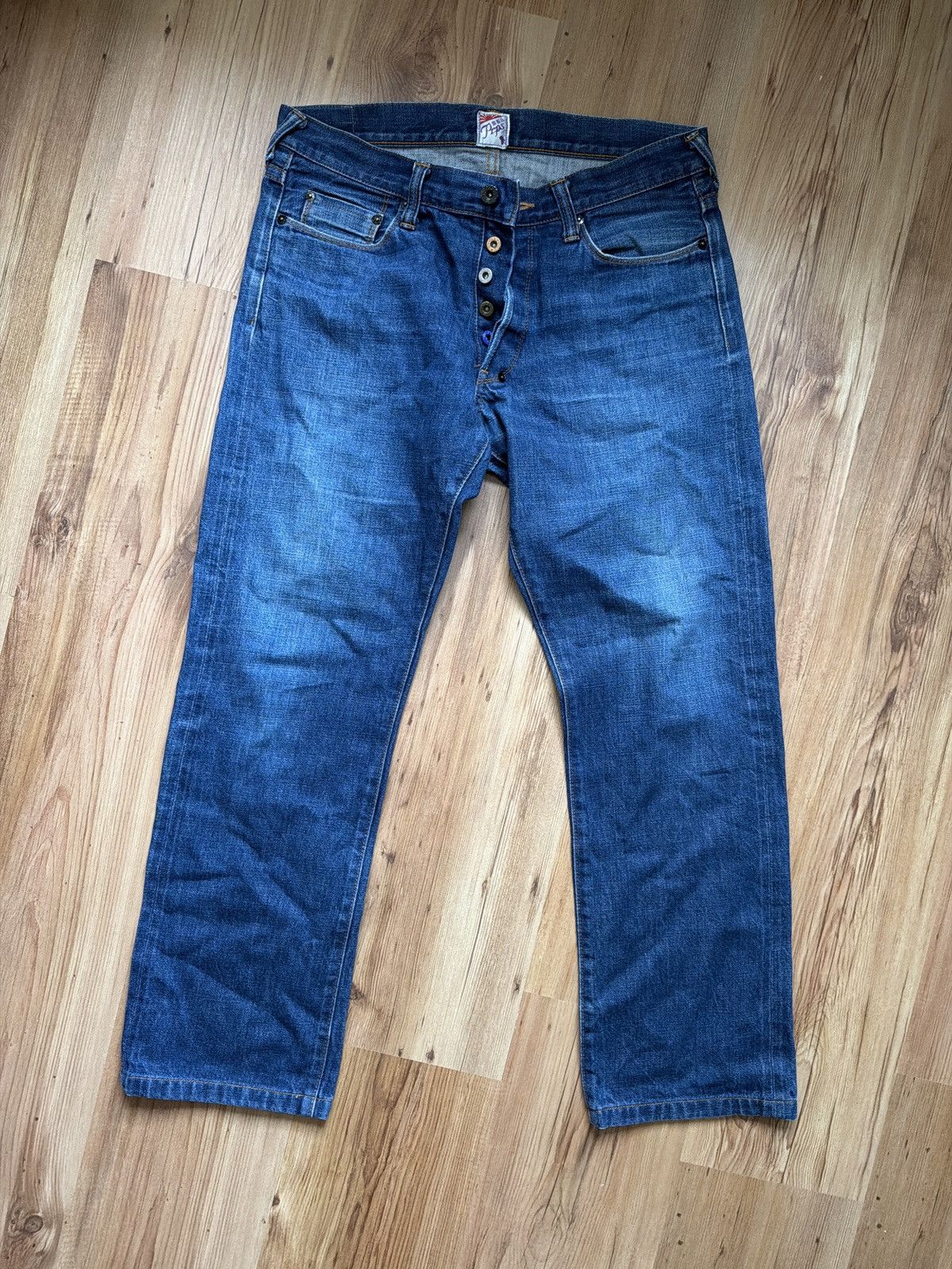 Prps PRPS Rambler – Limited Edition Nr. 057 Selvedge Denim Size US 32 / EU 48 - 2 Thumbnail