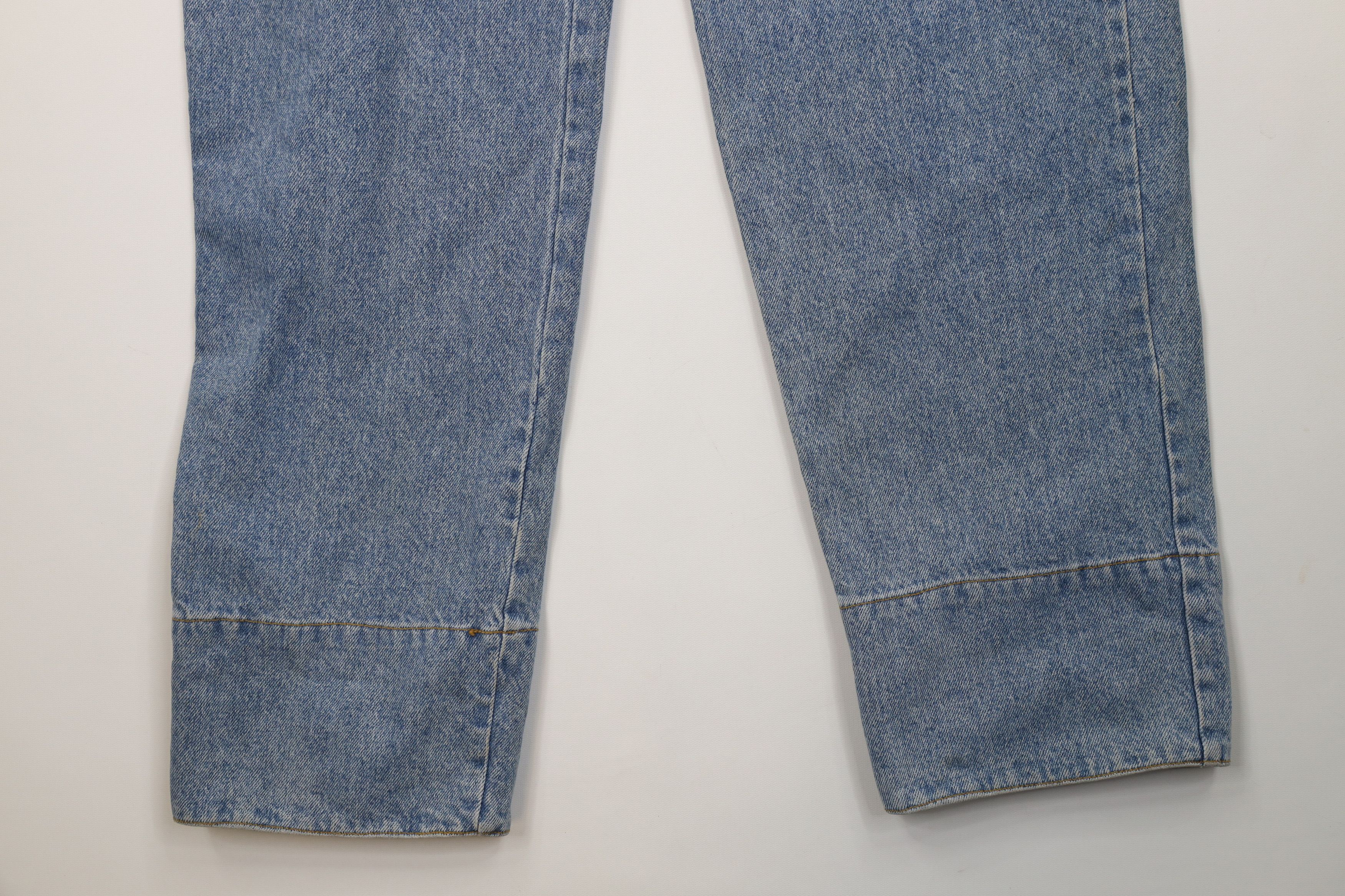 Vintage Deadstock Vintage 90s Streetwear Cuff Patch Skateboard Jeans Size US 33 - 5 Thumbnail