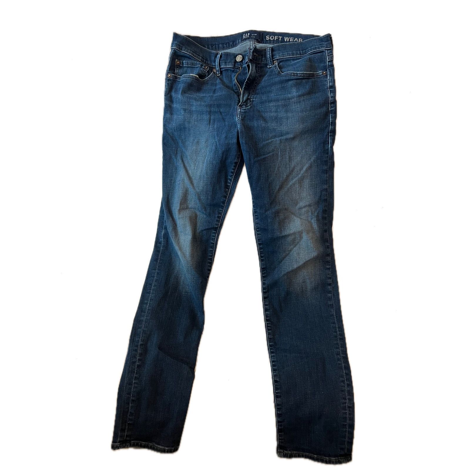Gap Gap Soft Weave Slim Jeans, Men's 34x32 Size US 34 / EU 50 - 1 Thumbnail