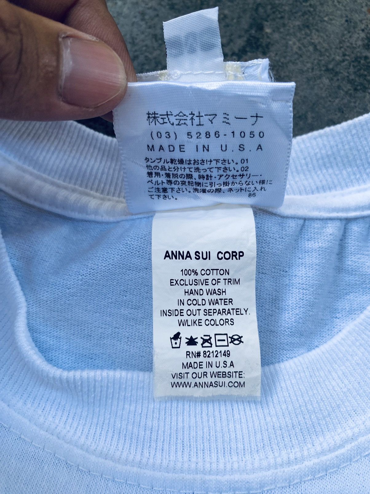 Anna Sui Vintage OG Anna Sui Butterfly Logo Tees Size M / US 6-8 / IT 42-44 - 6 Thumbnail