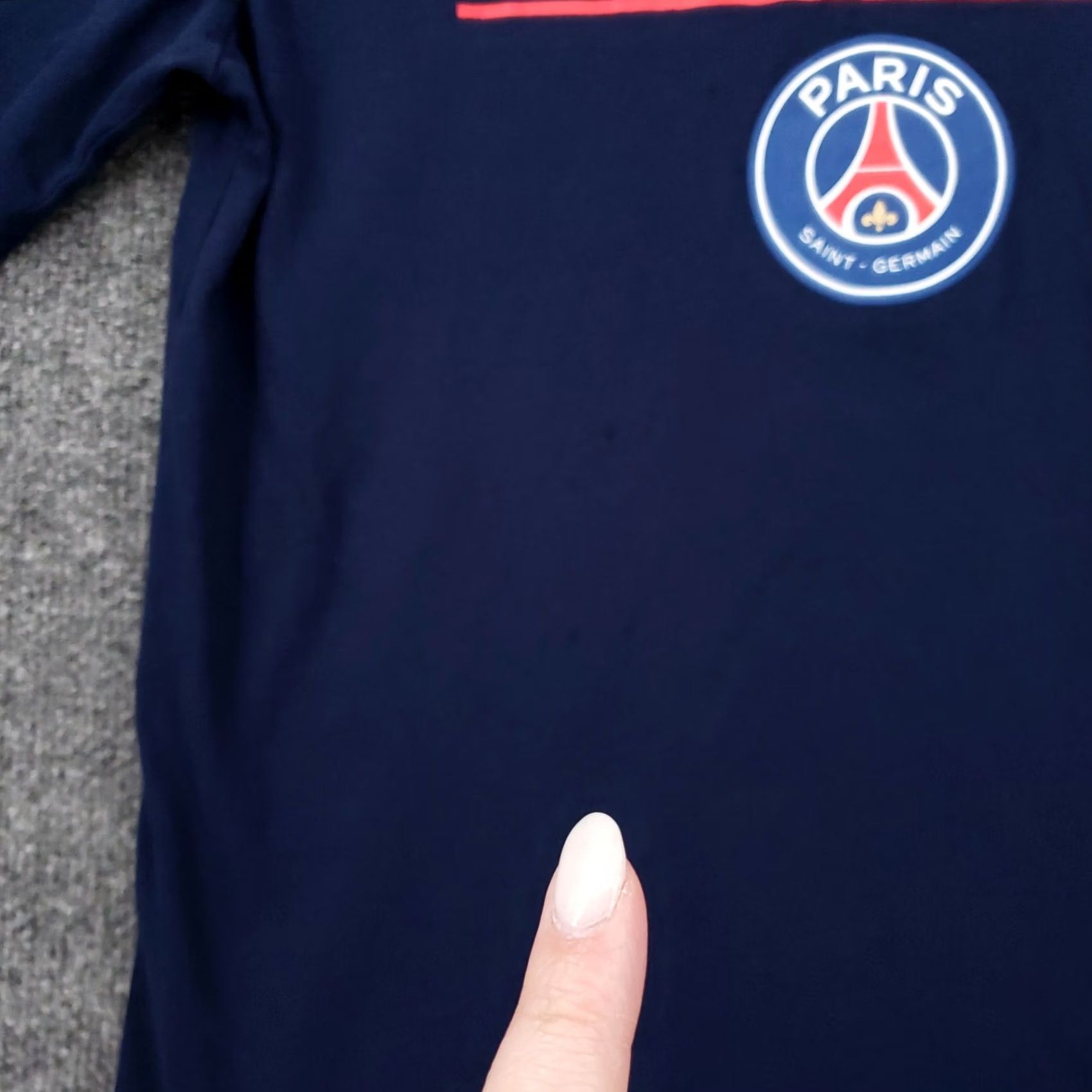 Vintage Paris Saint Germain T Shirt Men M Medium Blue Short Sleeve Crew Neck Pullover Tee Fashion Sports Paris 90s? Size US M / EU 48-50 / 2 - 3 Thumbnail