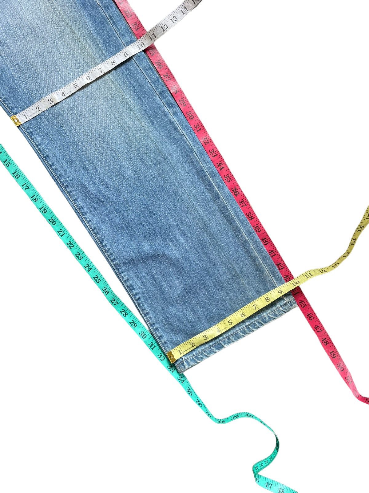 JNCO × Rocawear Rocawear R+ Classic Fit Faded Denim Size US 37 - 21 Thumbnail
