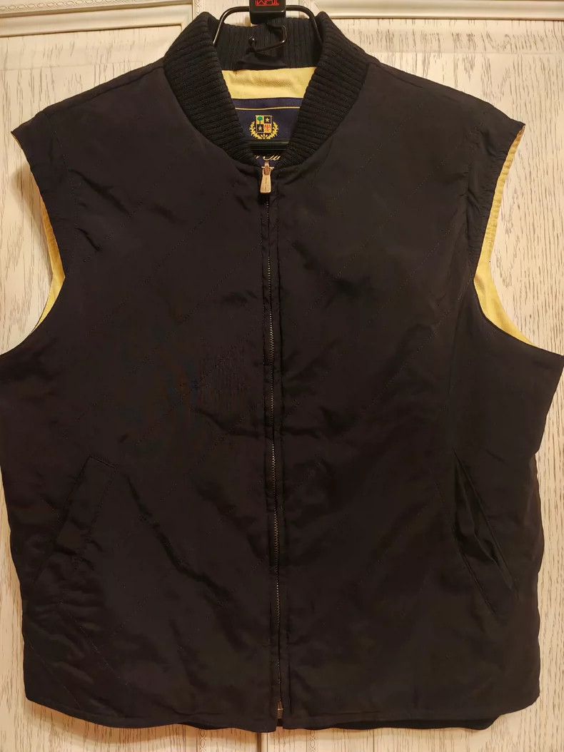Loro Piana LORO PIANA Black Cashmere Vest Size US M / EU 48-50 / 2 - 2 Thumbnail