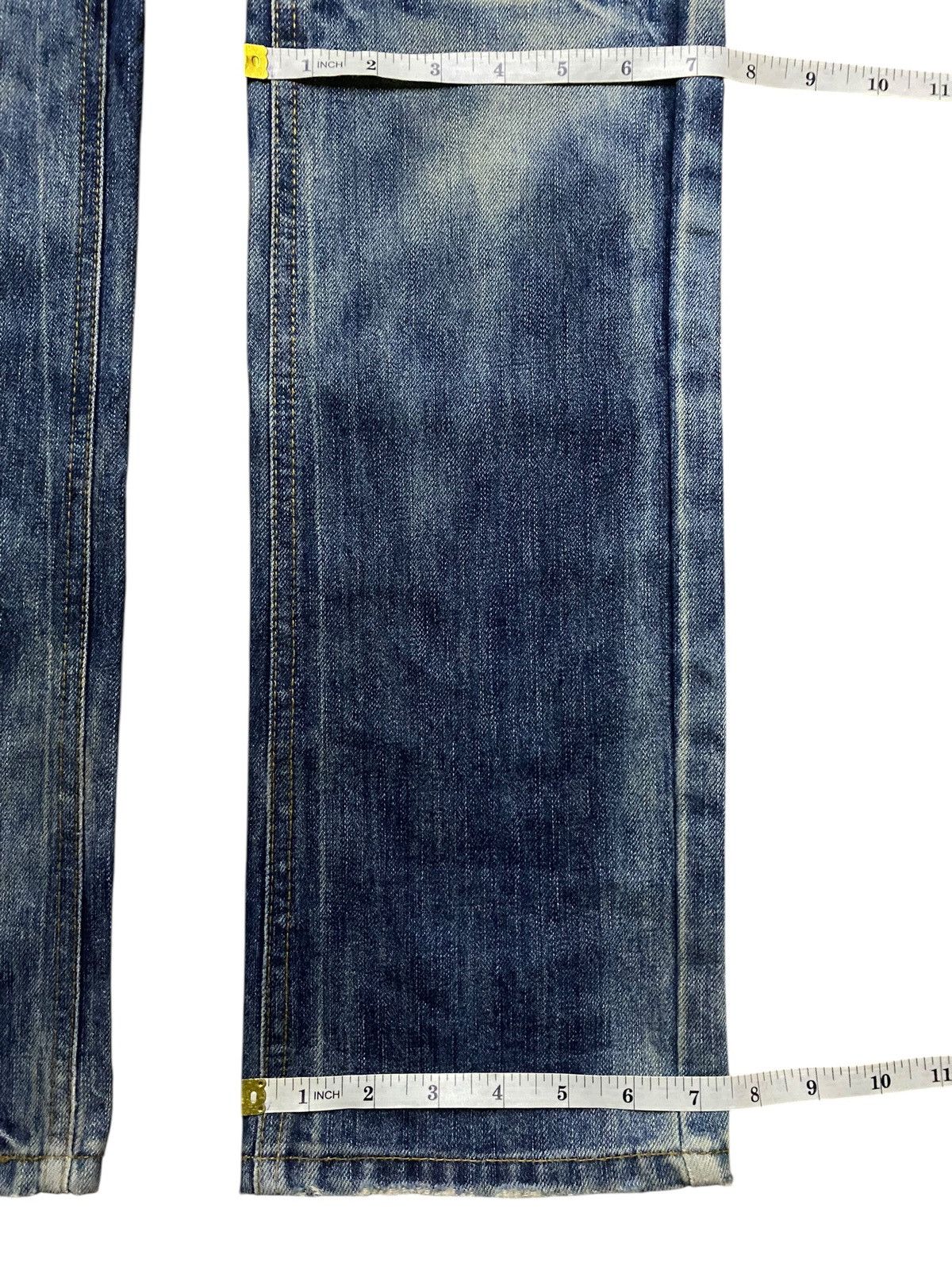 POST ARCHIVE FACTION (PAF) Denim People Republic Distressed Blue Black Size US 33 - 17 Thumbnail