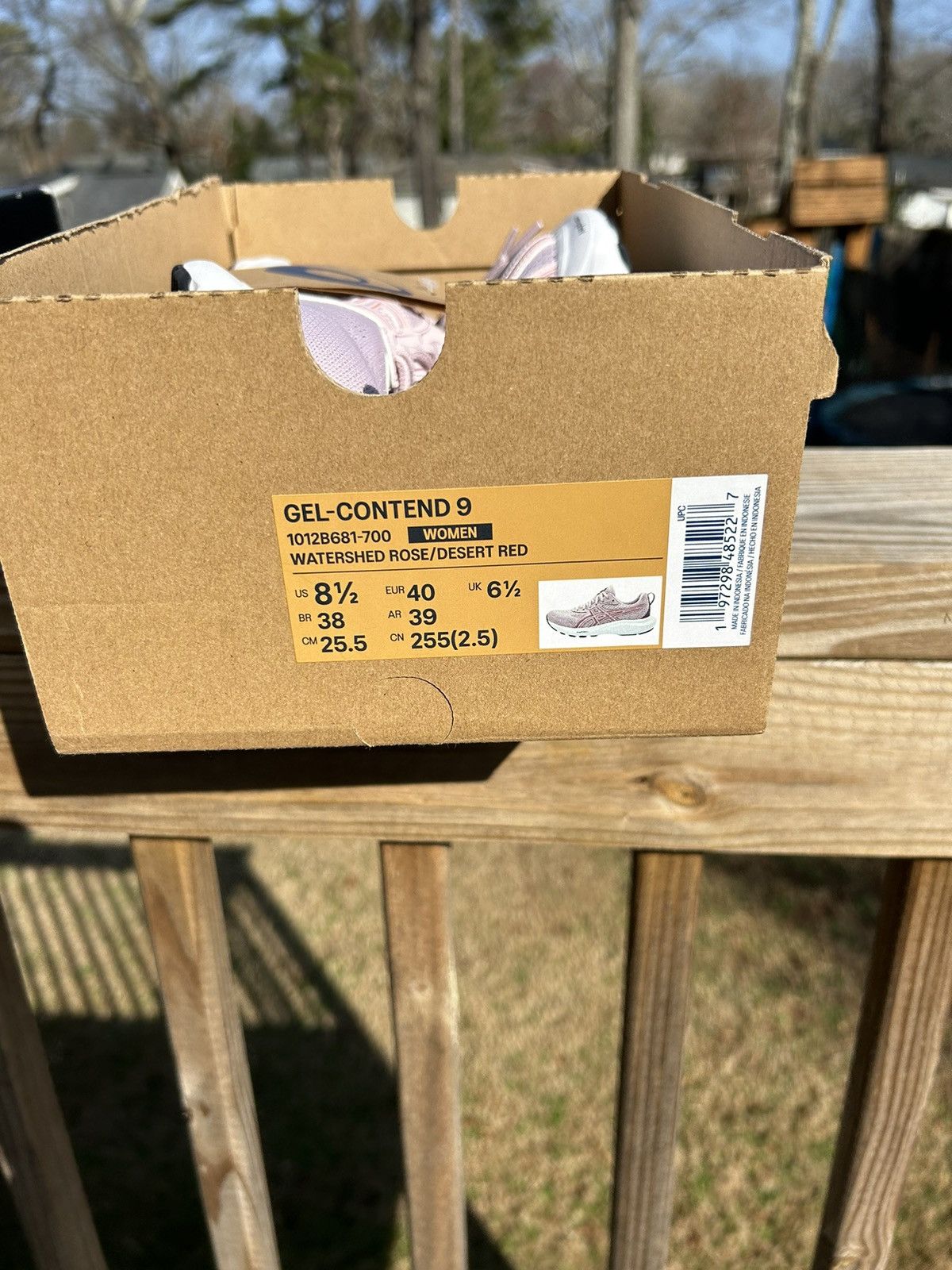 Asics Asics Pink Sneakers Size US 8.5 / IT 38.5 - 5 Thumbnail