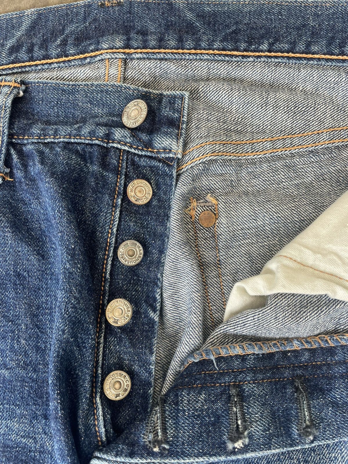 Warehouse Japanese Brand Warehouse Selvage Denim Size US 33 - 7 Thumbnail