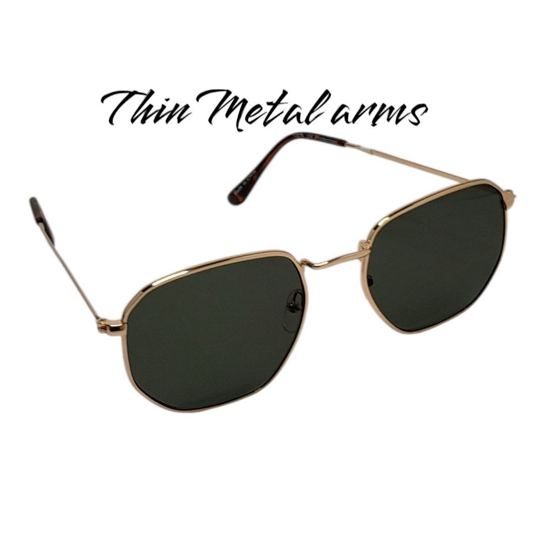 BP. Bp Gradient Round UV Protection Gold Frame Sunglasses Size ONE SIZE - 9 Thumbnail