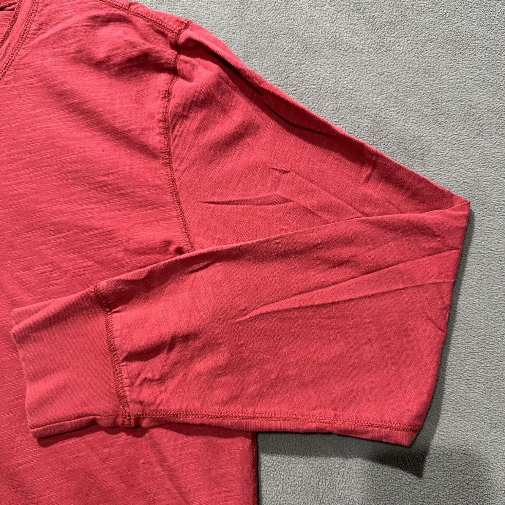 Vintage Denim & Supply Ralph Lauren Shirt Mens XL Red Henley Long Sleeve EUC Size US XL / EU 56 / 4 - 6 Thumbnail