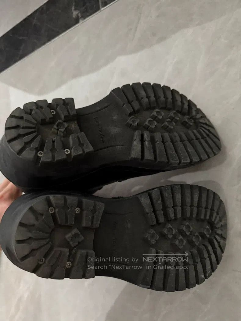 Acne Studios Acne Studios Black cowhide shoes Size US 5.5 / IT 35.5 - 5 Thumbnail