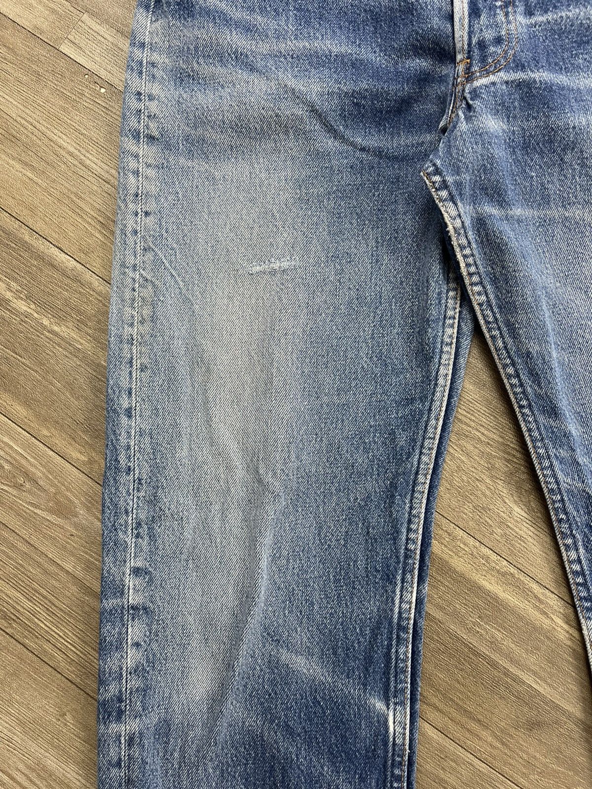 Levi's Vintage Clothing 🇺🇸1990s Vintage Levis 501 31x33 Straight Leg Blue Jeans Size US 29 - 4 Thumbnail