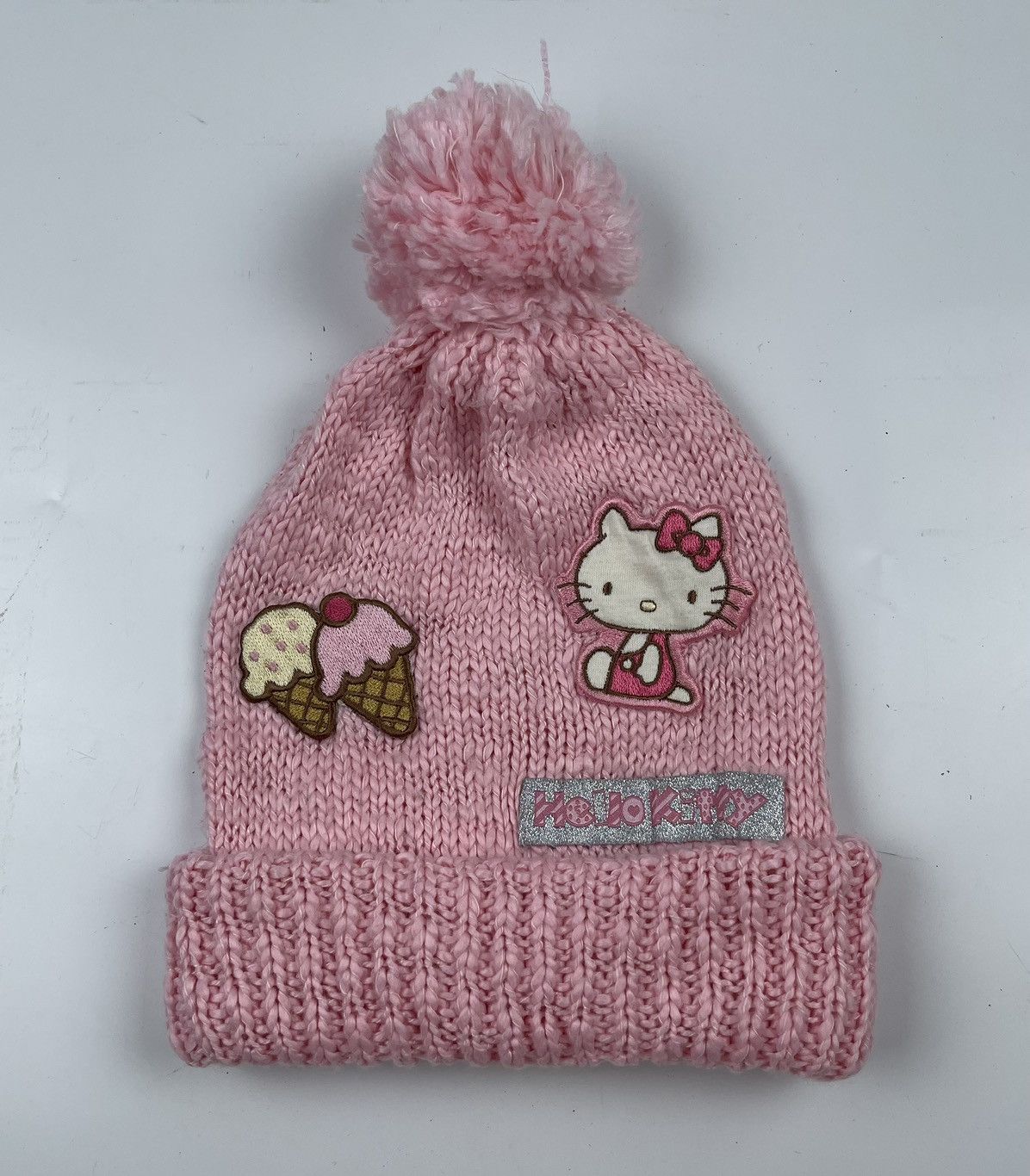 image of Anima Hello Kitty Beanie Hat Snow Cap Tc20 in Pink, Men's