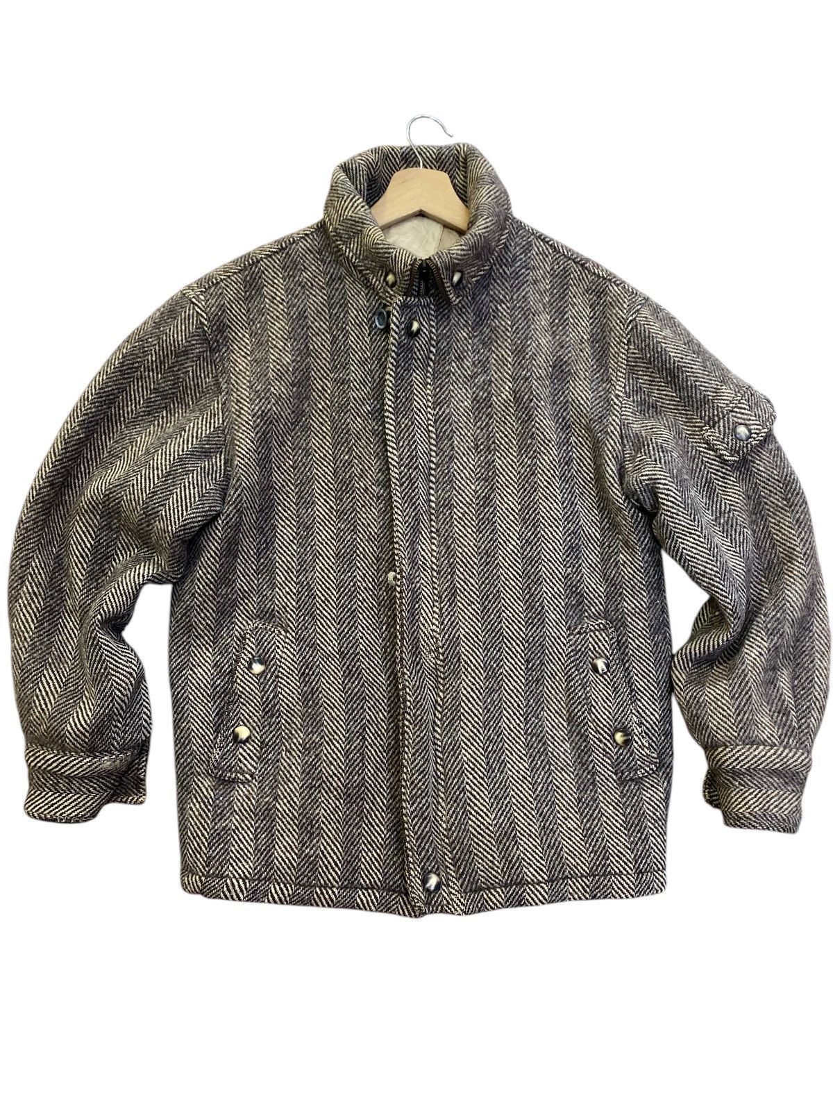 Vintage Vintage Wool Jacket Maizotto Made in Italy Size US S / EU 44-46 / 1 - 1 Thumbnail