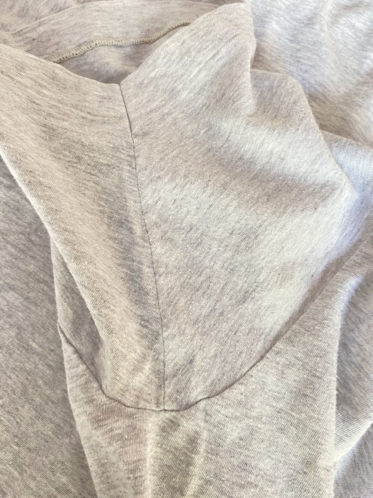 Issey Miyake IM MIYAKE Light Gray Crew Neck Short-Sleeve T-Shirt Size US L / EU 52-54 / 3 - 6 Thumbnail