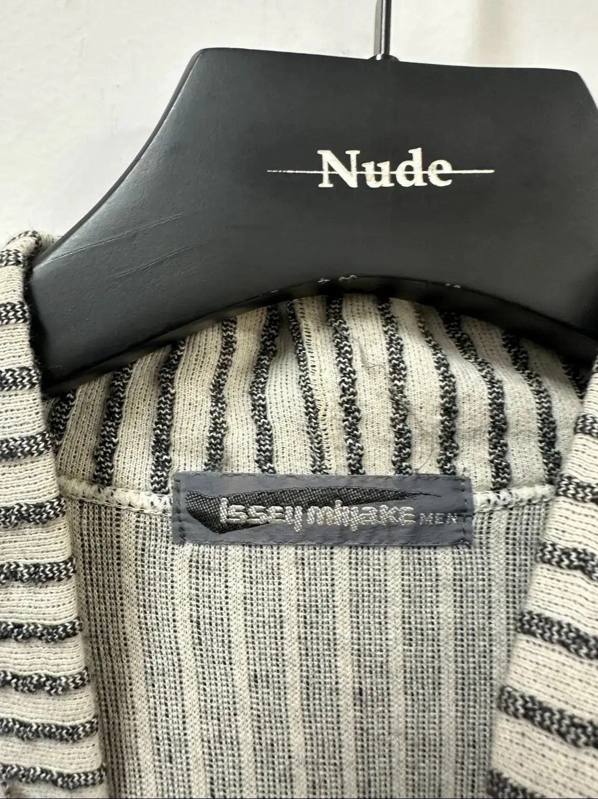 Issey Miyake Issey Miyake Men Special Neck Knitwear Size US S / EU 44-46 / 1 - 7 Thumbnail