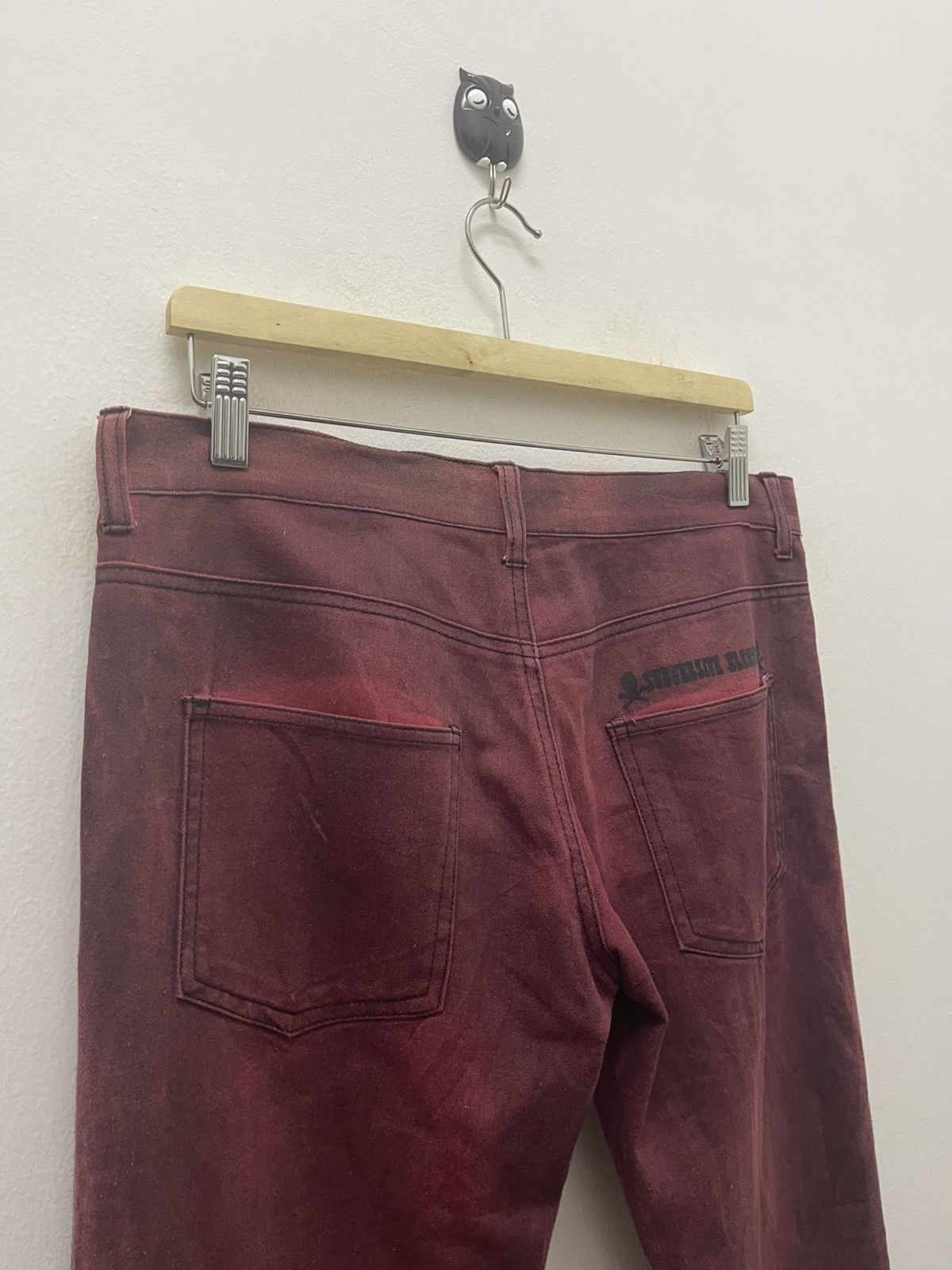 Le Grande Bleu (L.G.B.) Rare Vintage Japanese ROSHELL Seditionaries Punk Goth Size US 33 - 3 Thumbnail