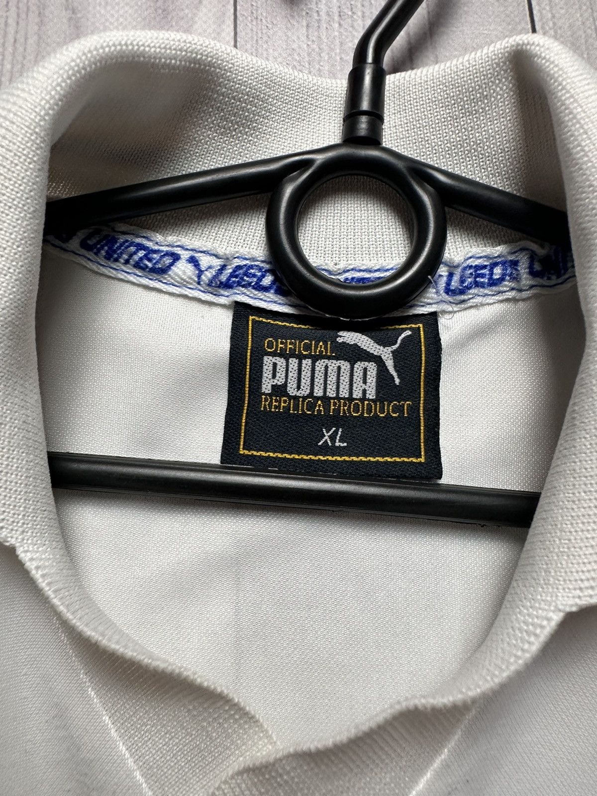 Puma × Vintage Vintage Leeds puma soccer jersey size XL rare Size US XL / EU 56 / 4 - 8 Thumbnail