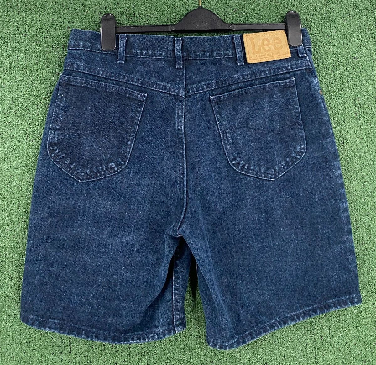 Lee VTG 80’s Lee Navy Jean Shorts Jorts Men’s Sz 32 Size US 32 / EU 48 - 5 Thumbnail
