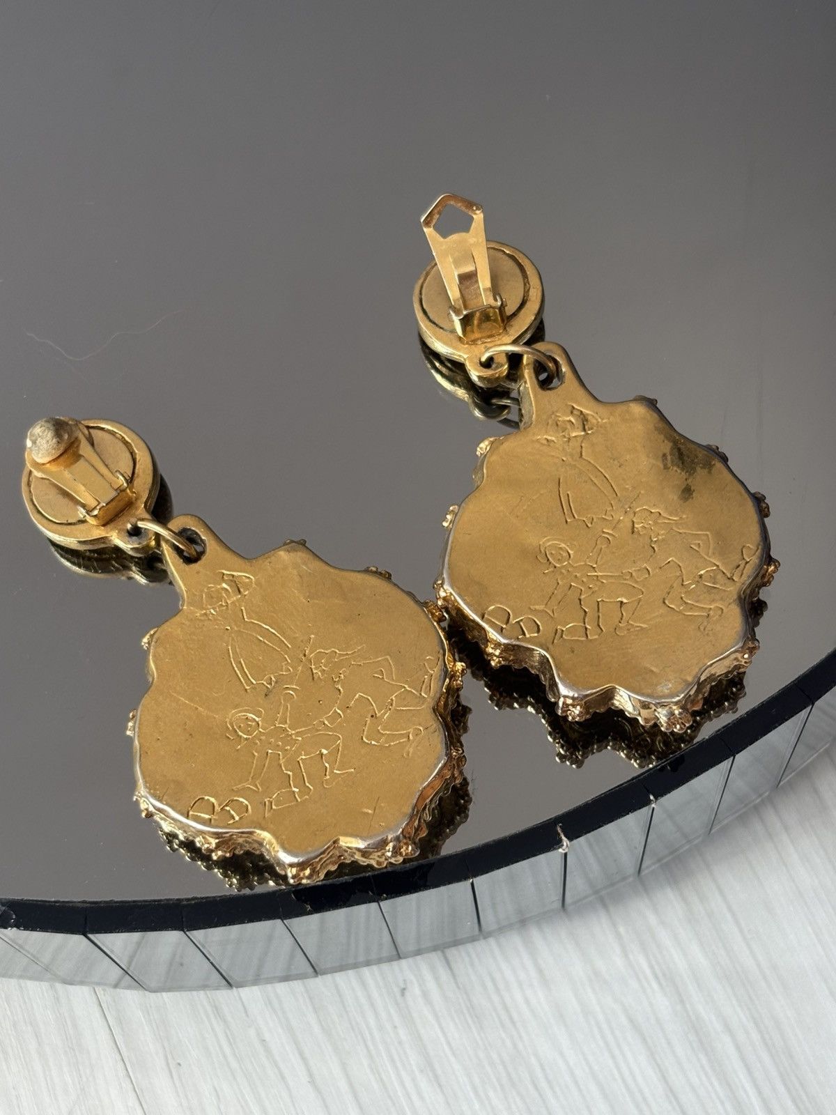 Vintage 1960’s made in France earrings Size ONE SIZE - 14 Thumbnail