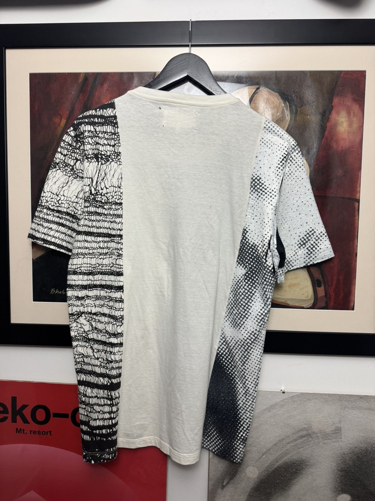 Maison Margiela Maison Margiela Designer Flame Print T-shirt Rare Luxury Size US M / EU 48-50 / 2 - 2 Thumbnail