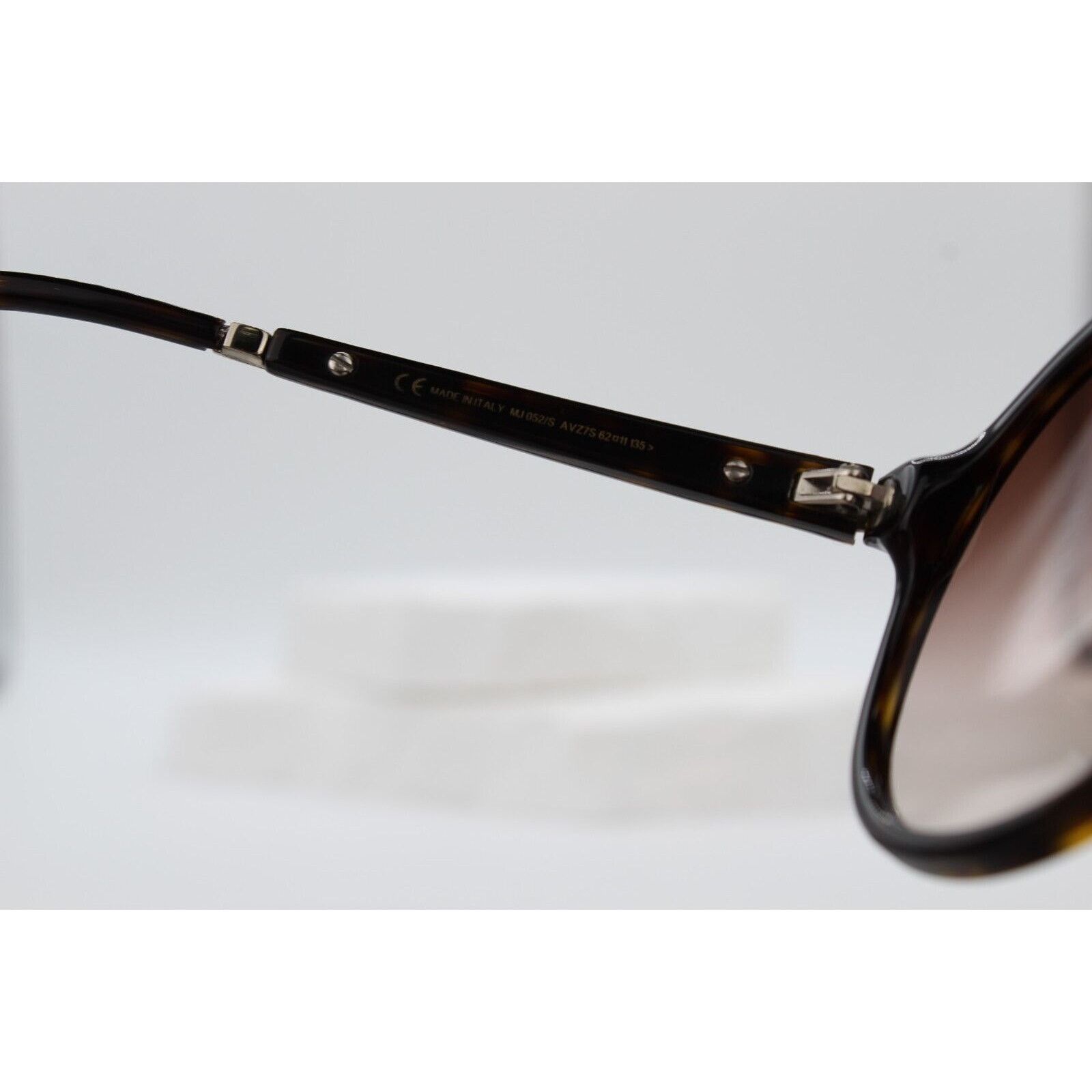 Marc Jacobs Marc Jacobs MJ 052/S AVZ7S Sunglasses - Black & Gold Size ONE SIZE - 4 Thumbnail
