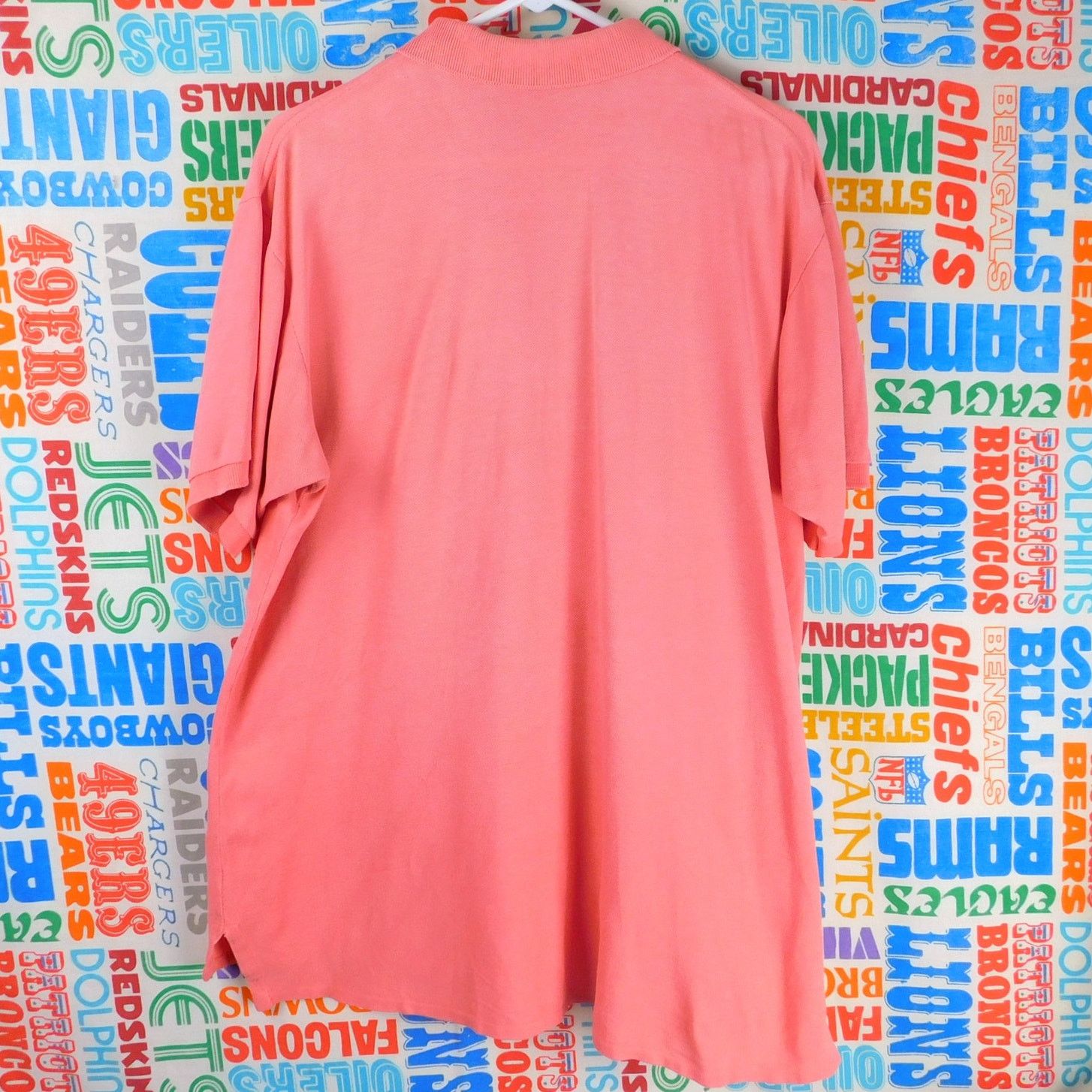 Polo Ralph Lauren Ralph Lauren Polo Shirt Size L Salmon Pink Blue Pony 90s Size US L / EU 52-54 / 3 - 2 Thumbnail