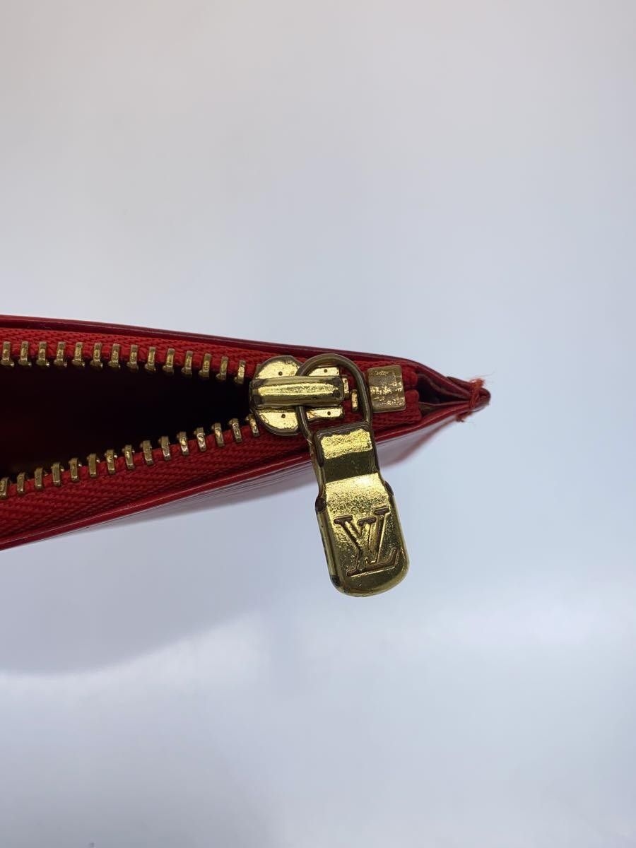 Louis Vuitton Louis Vuitton Epi Pochette Cle Leather Bordeaux Size ONE SIZE - 5 Thumbnail