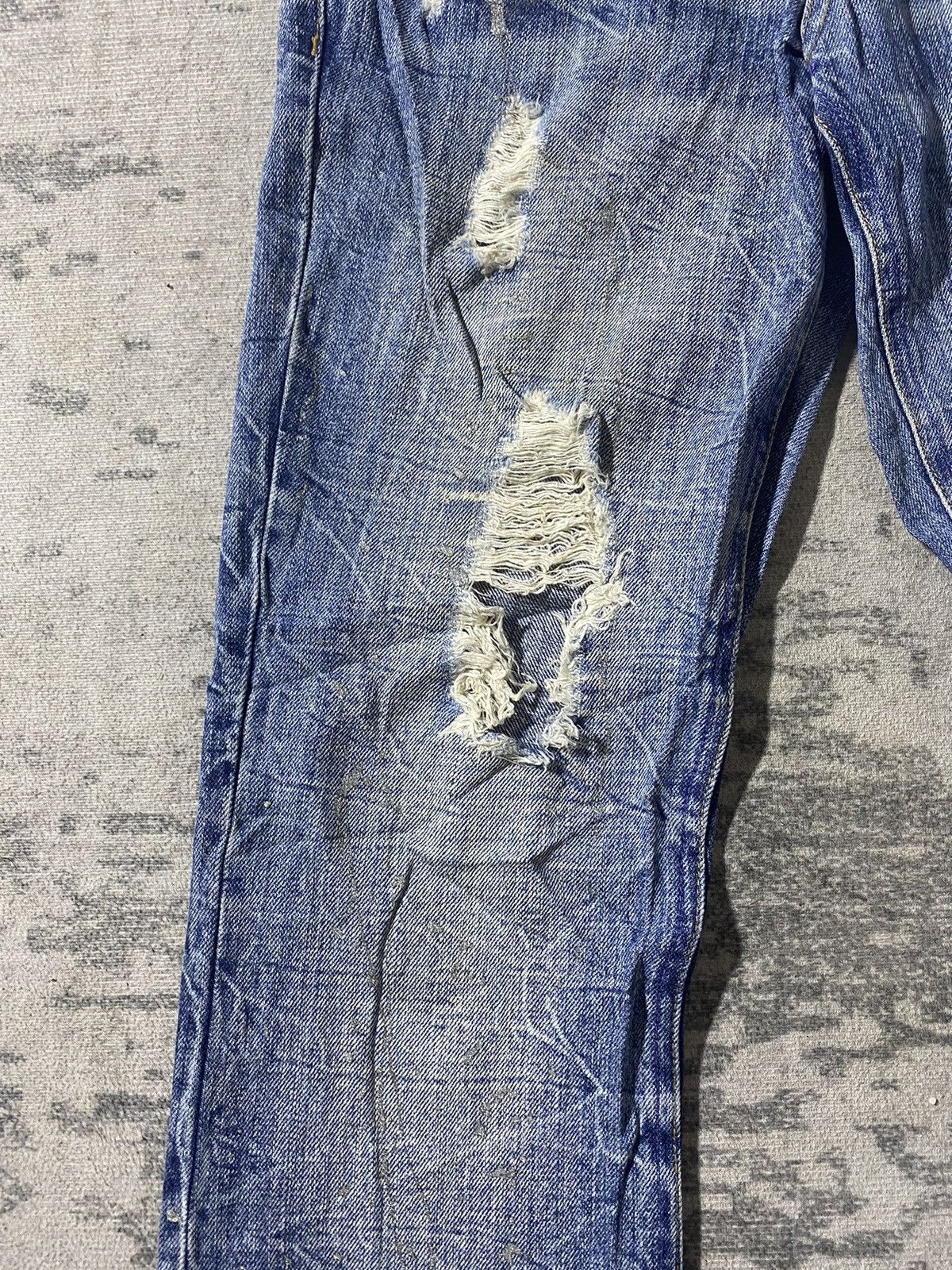 Japanese Brand × Vintage Midas flare dessert denim Size 32" / US 10 / IT 46 - 6 Thumbnail